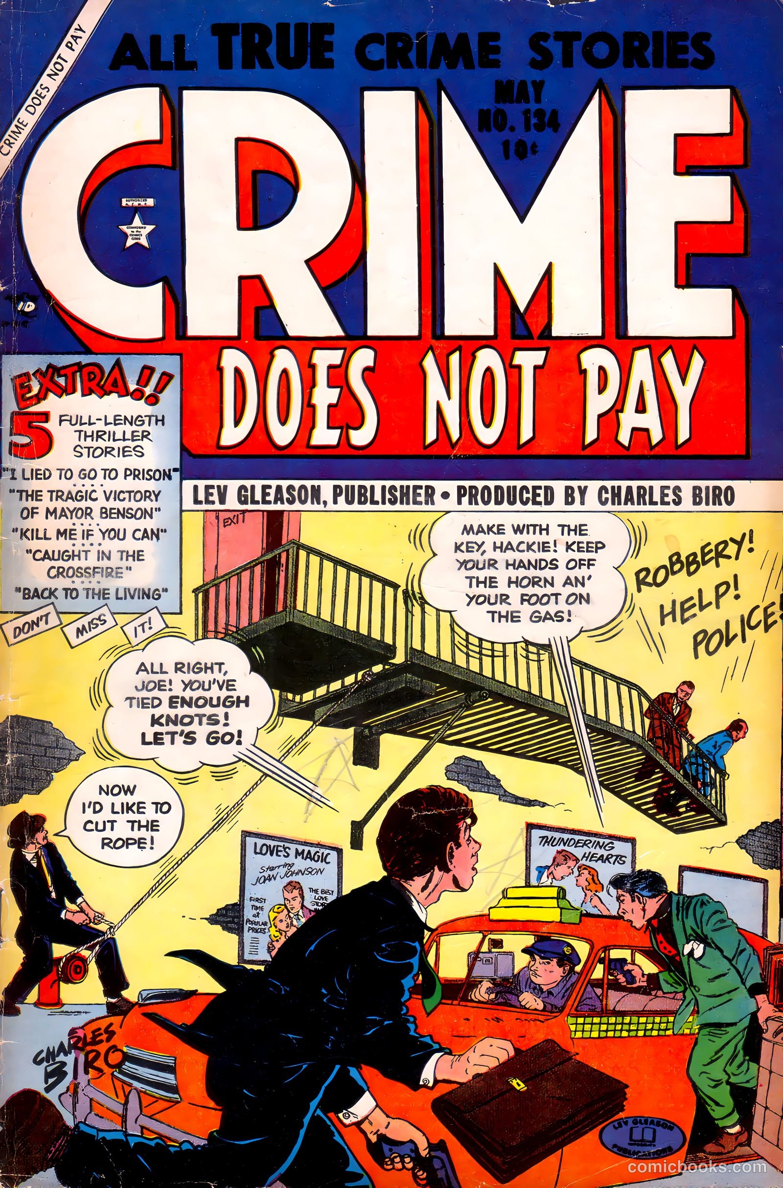 Crime Does Not Pay #134