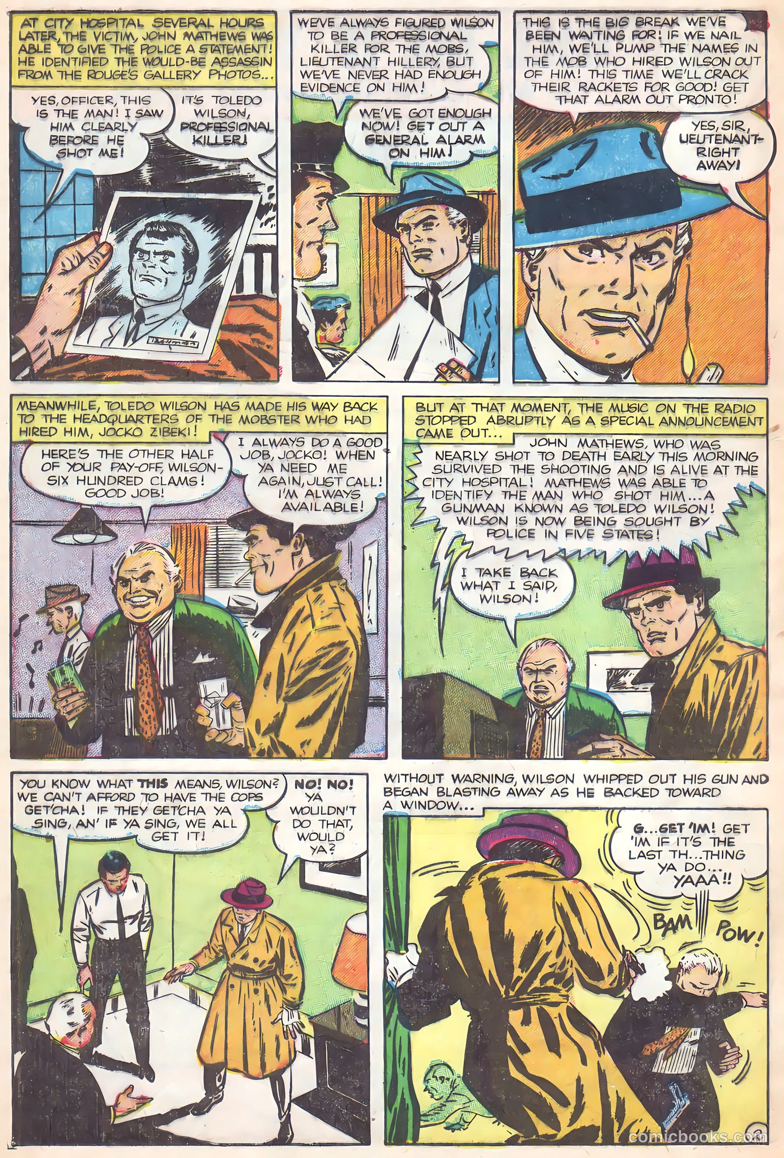 Crime Does Not Pay #134 (1954) — page 4 of 36