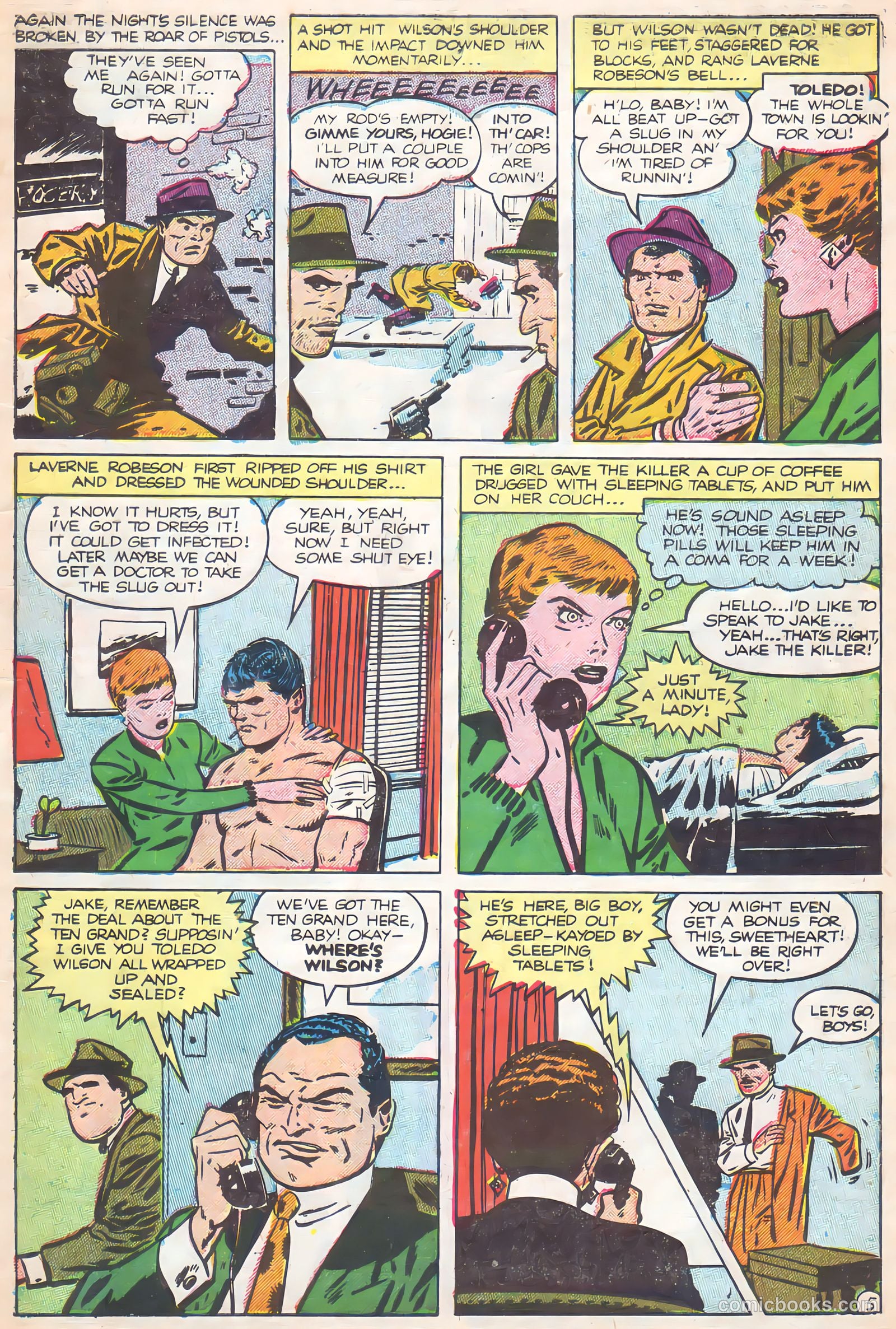 Crime Does Not Pay #134 (1954) — page 7 of 36