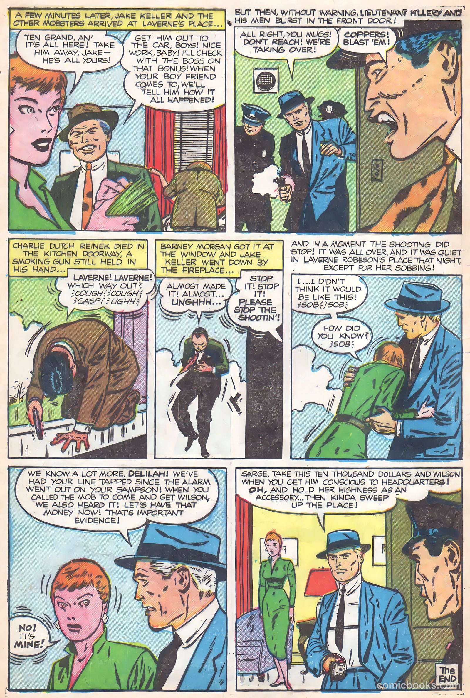 Crime Does Not Pay #134 (1954) — page 8 of 36