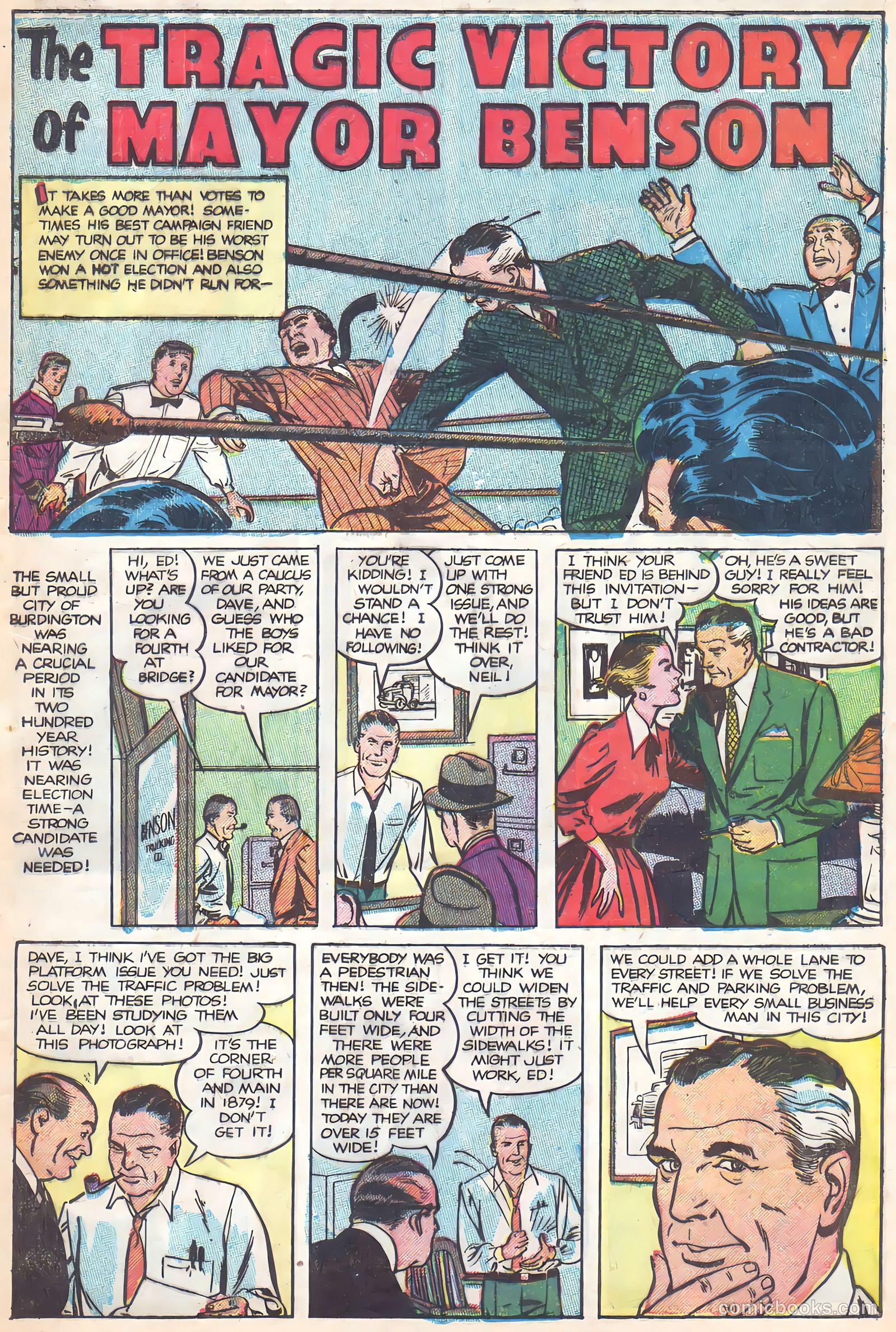 Crime Does Not Pay #134 (1954) — page 9 of 36