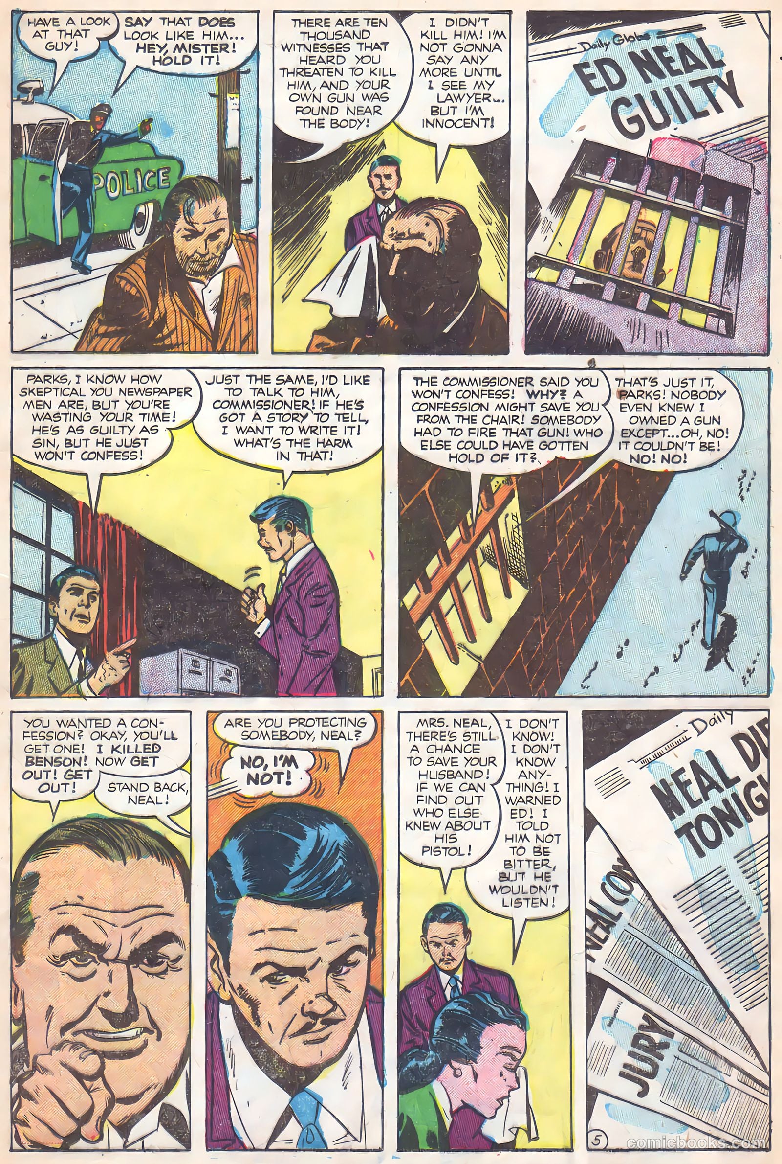 Crime Does Not Pay #134 (1954) — page 13 of 36