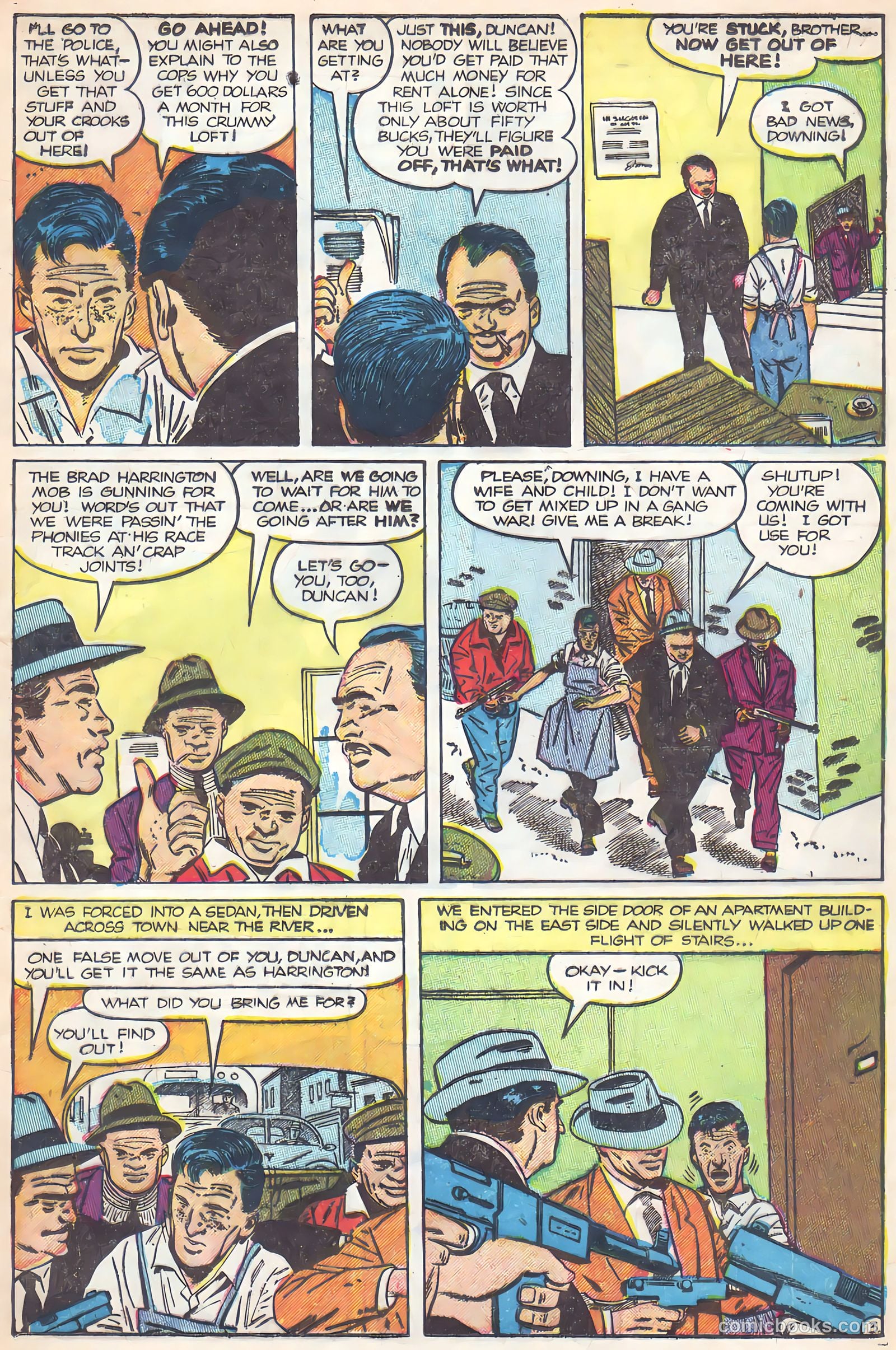 Crime Does Not Pay #134 (1954) — page 17 of 36