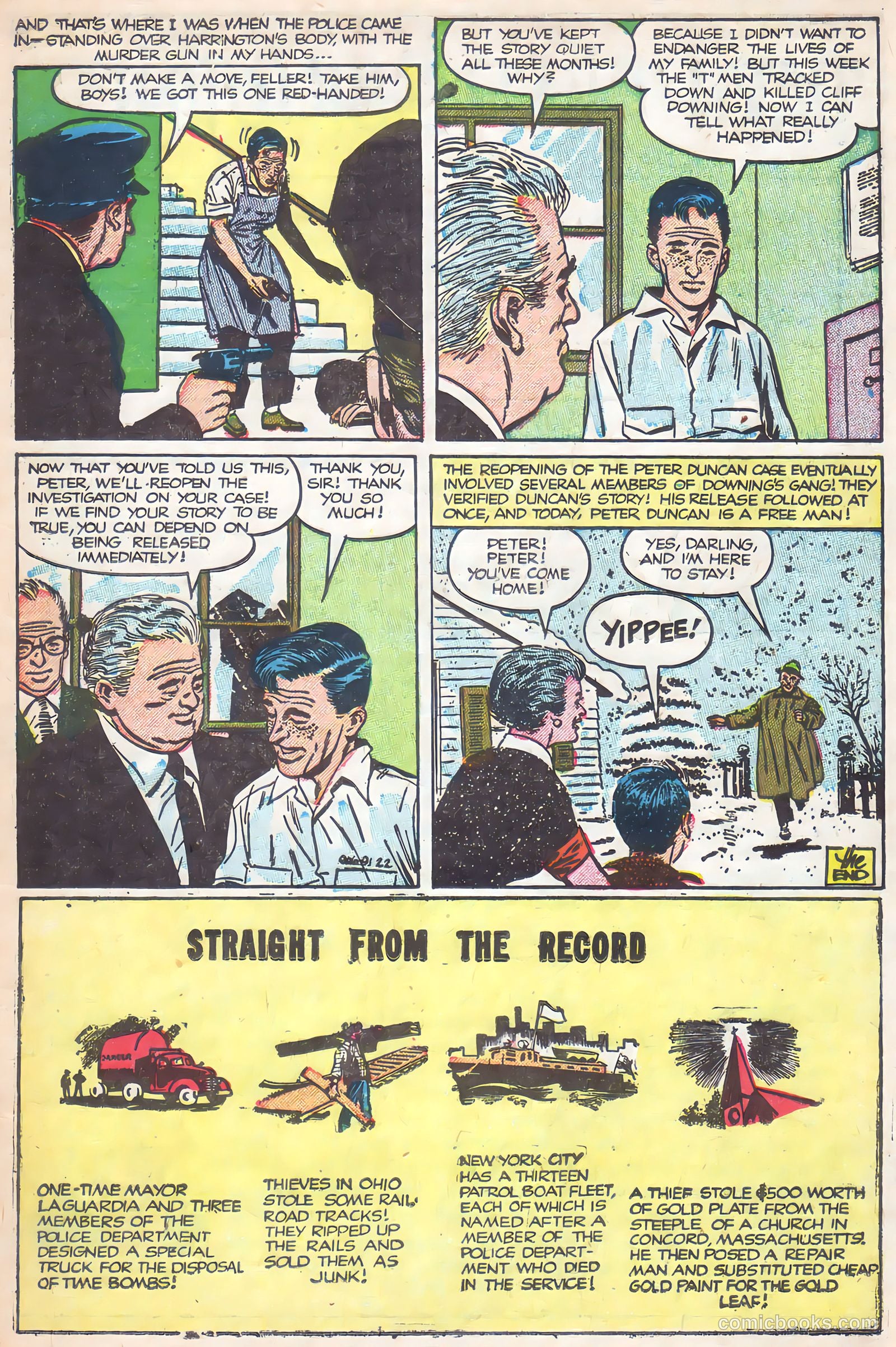 Crime Does Not Pay #134 (1954) — page 19 of 36