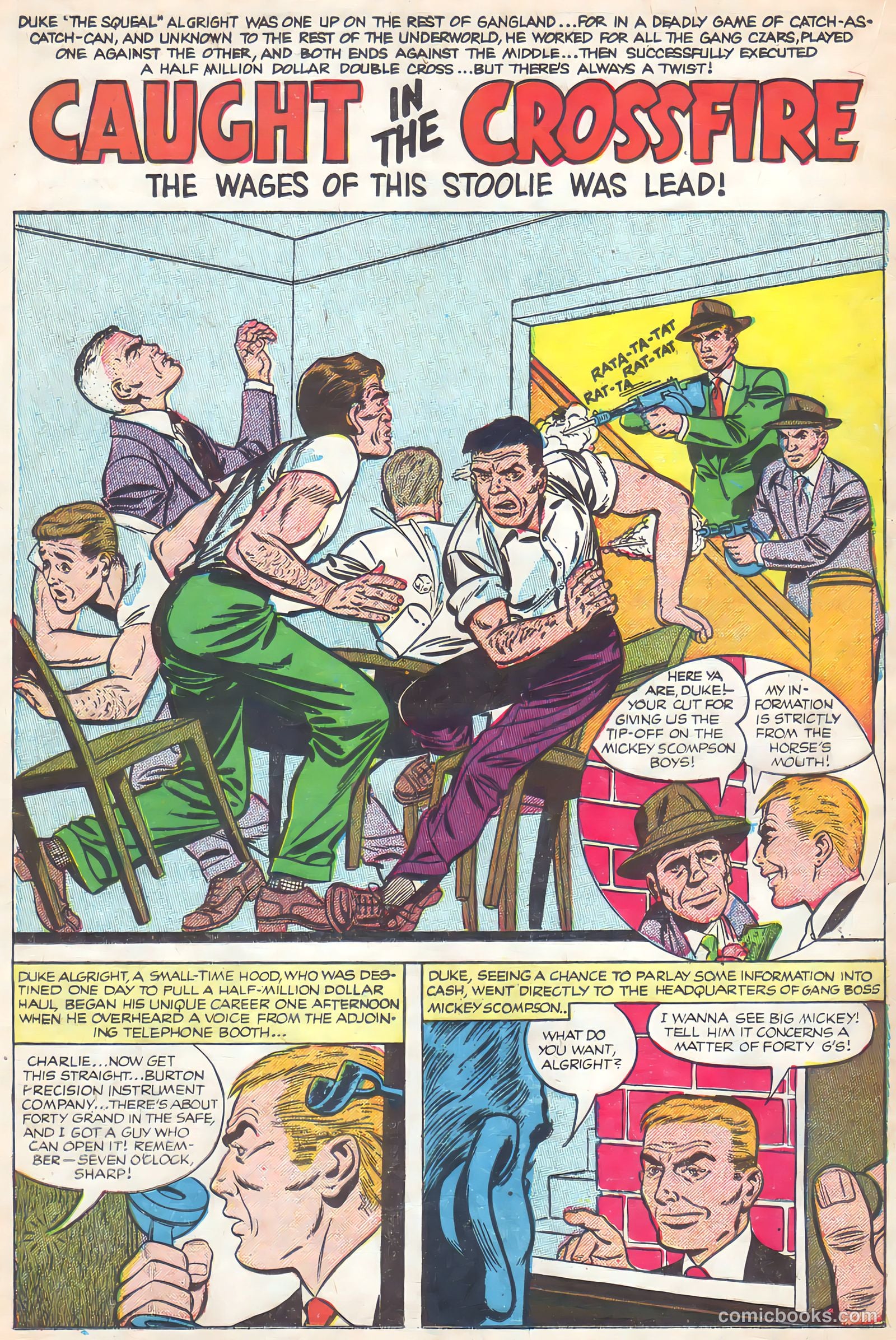 Crime Does Not Pay #134 (1954) — page 22 of 36