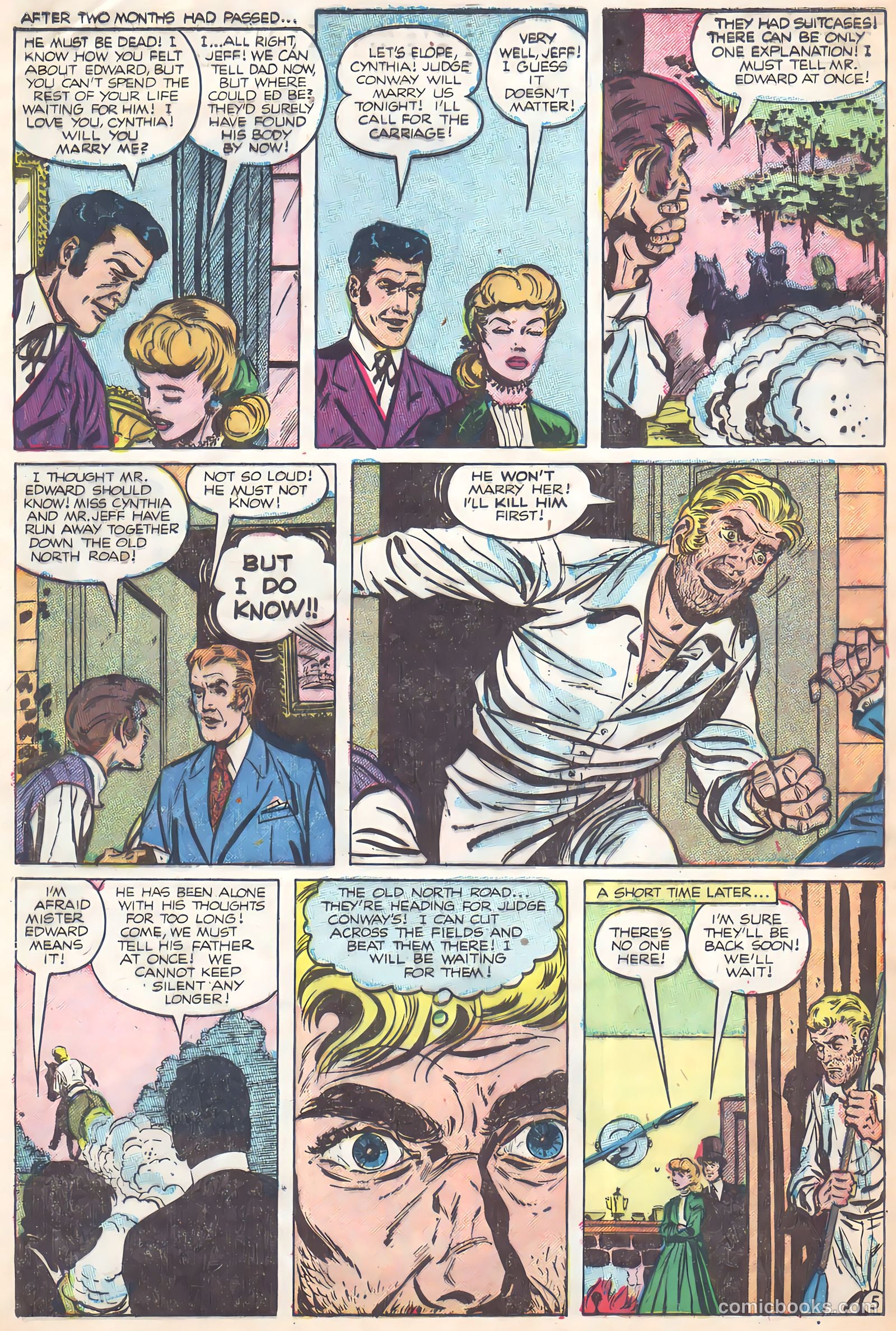 Crime Does Not Pay #134 (1954) — page 32 of 36