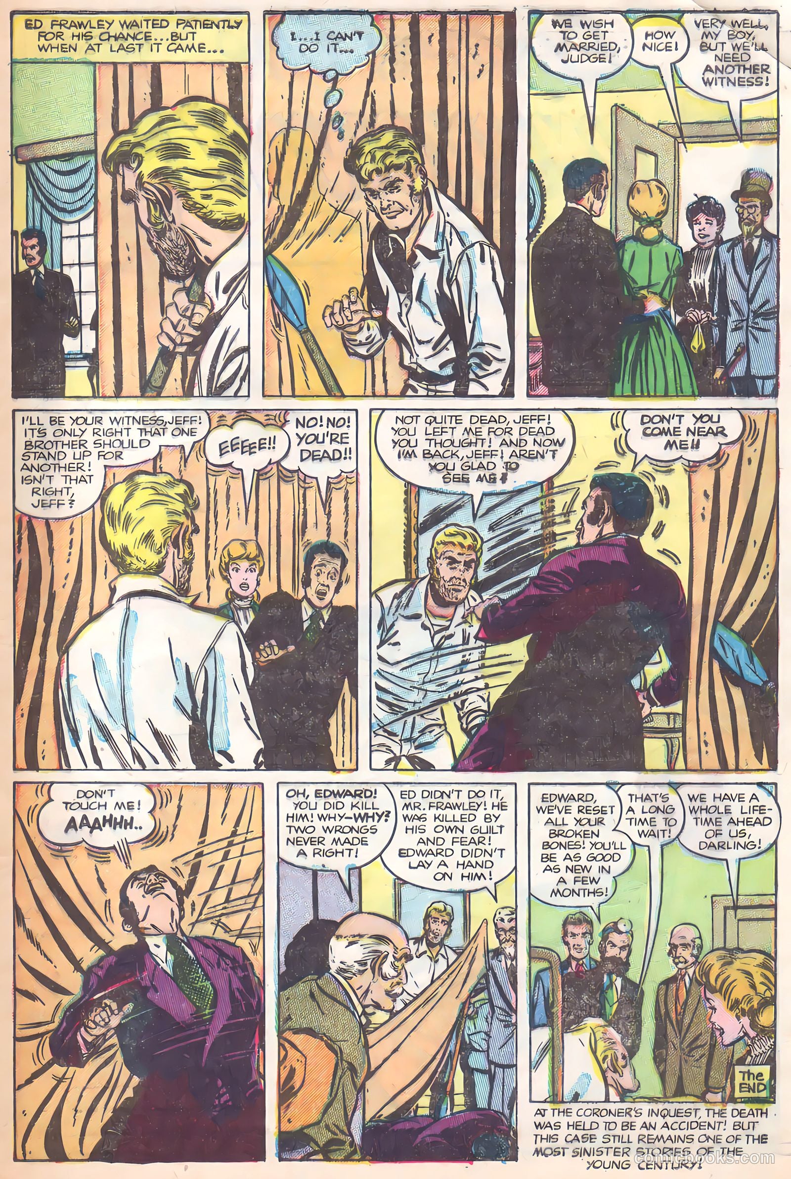 Crime Does Not Pay #134 (1954) — page 33 of 36