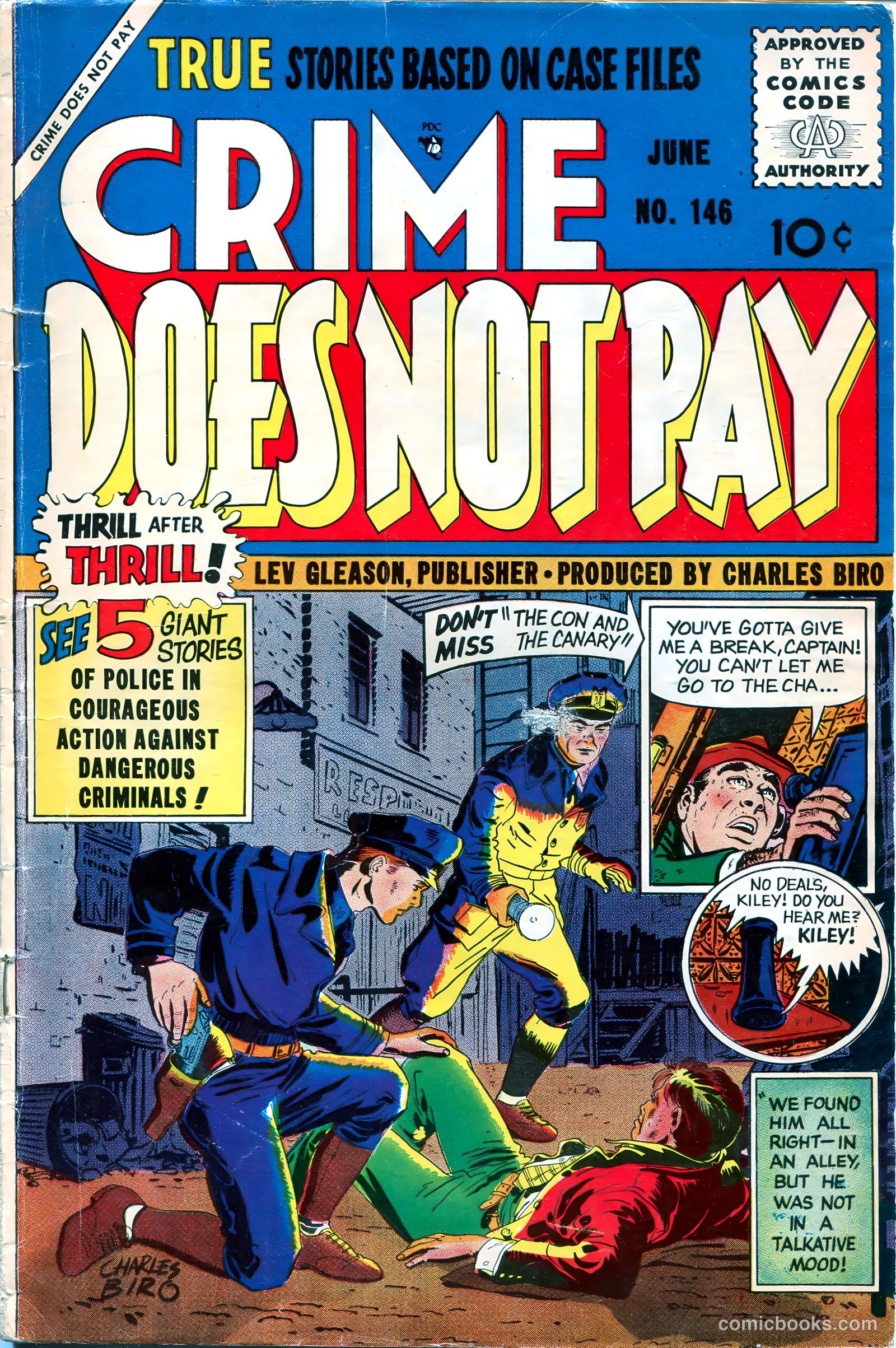 Crime Does Not Pay #146
