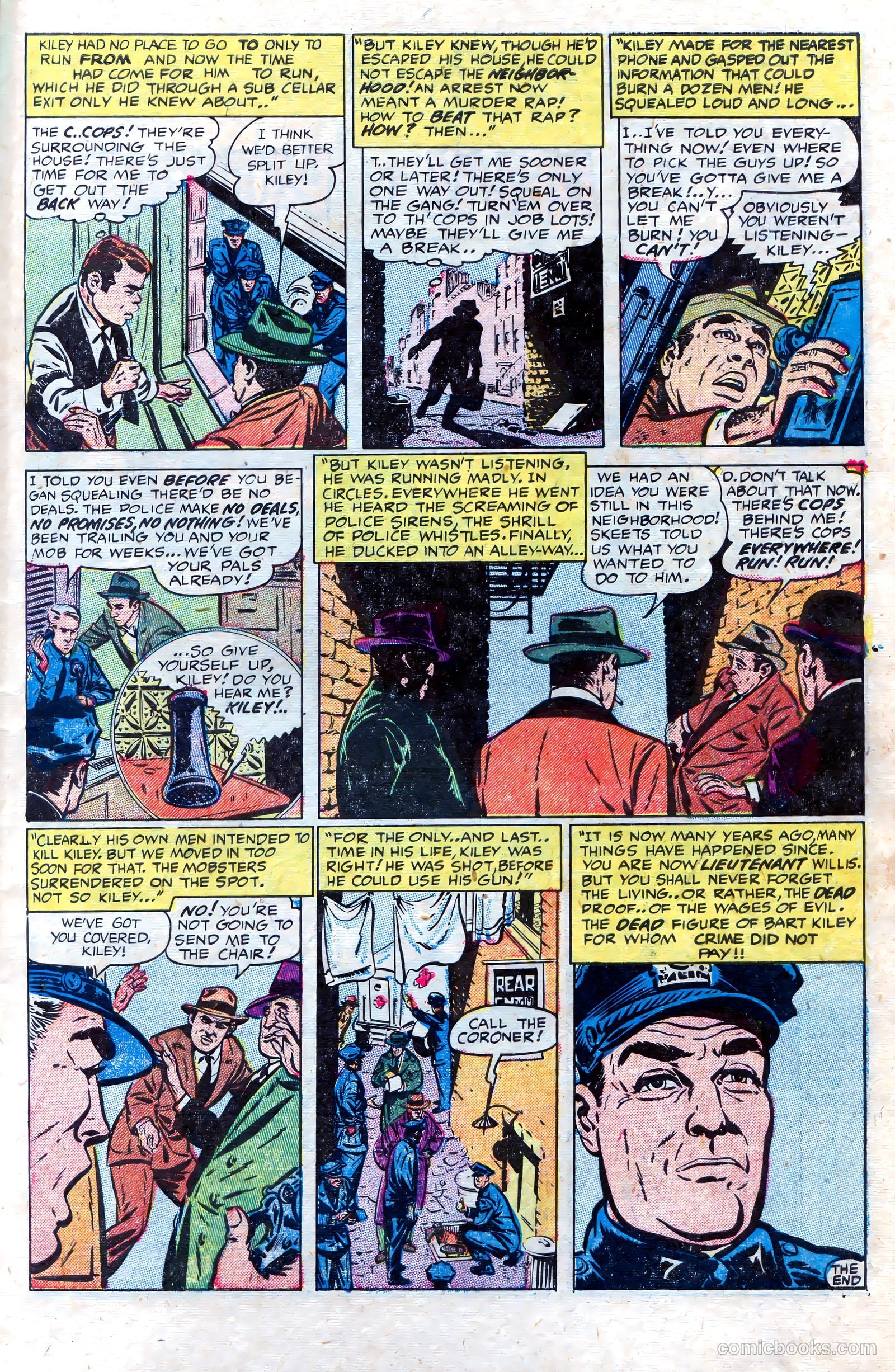 Crime Does Not Pay #146 (1955) — page 7 of 36