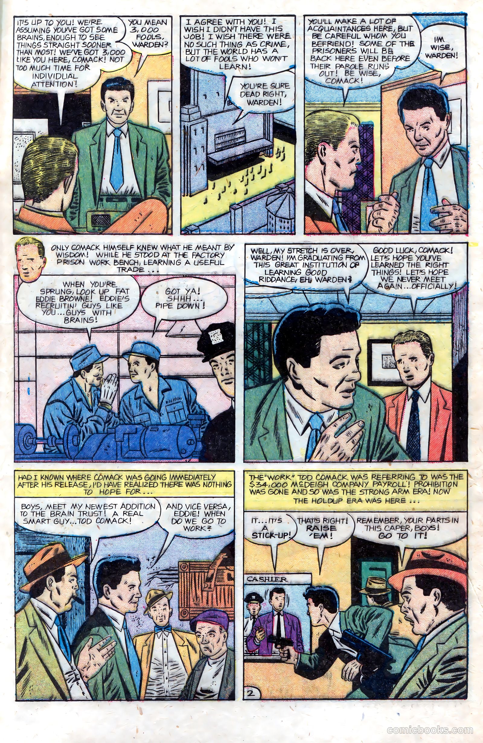 Crime Does Not Pay #146 (1955) — page 9 of 36
