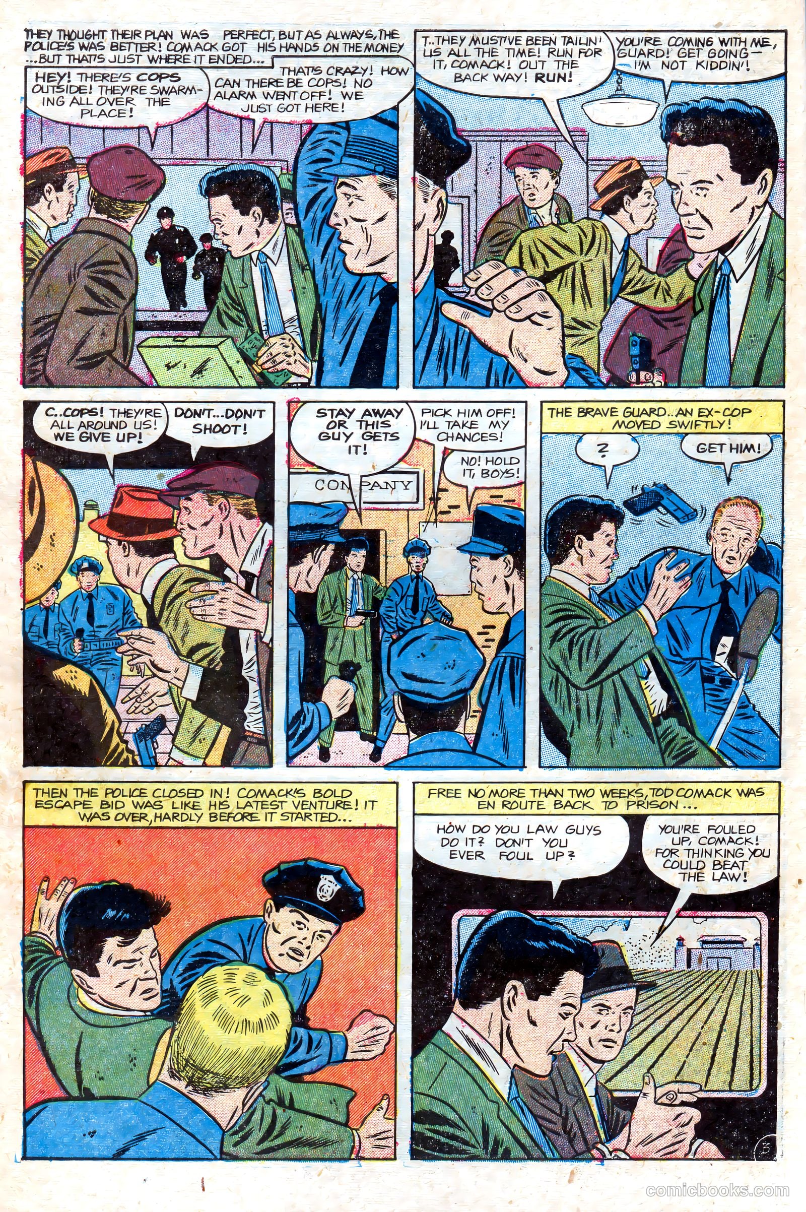 Crime Does Not Pay #146 (1955) — page 10 of 36