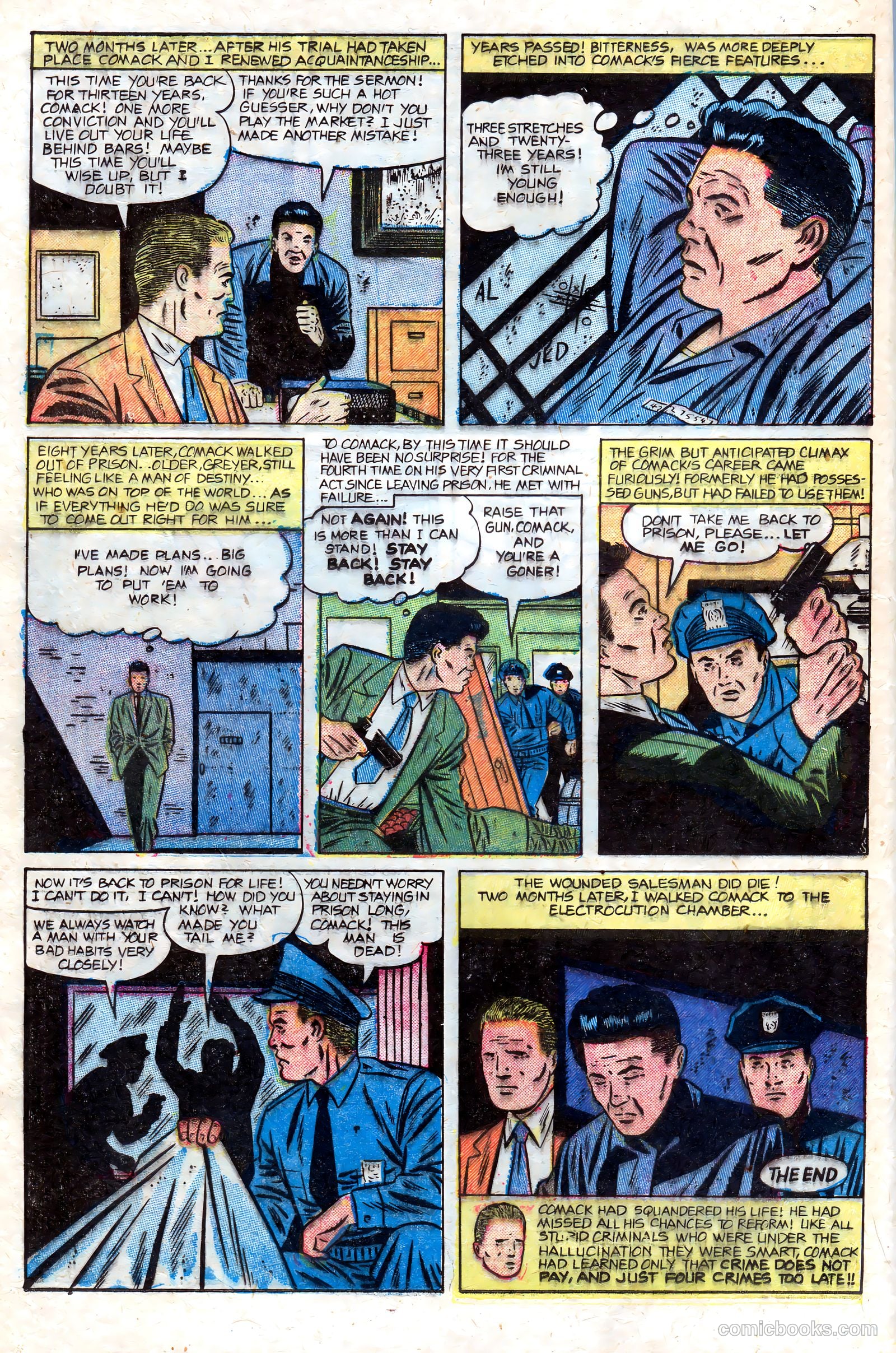 Crime Does Not Pay #146 (1955) — page 12 of 36