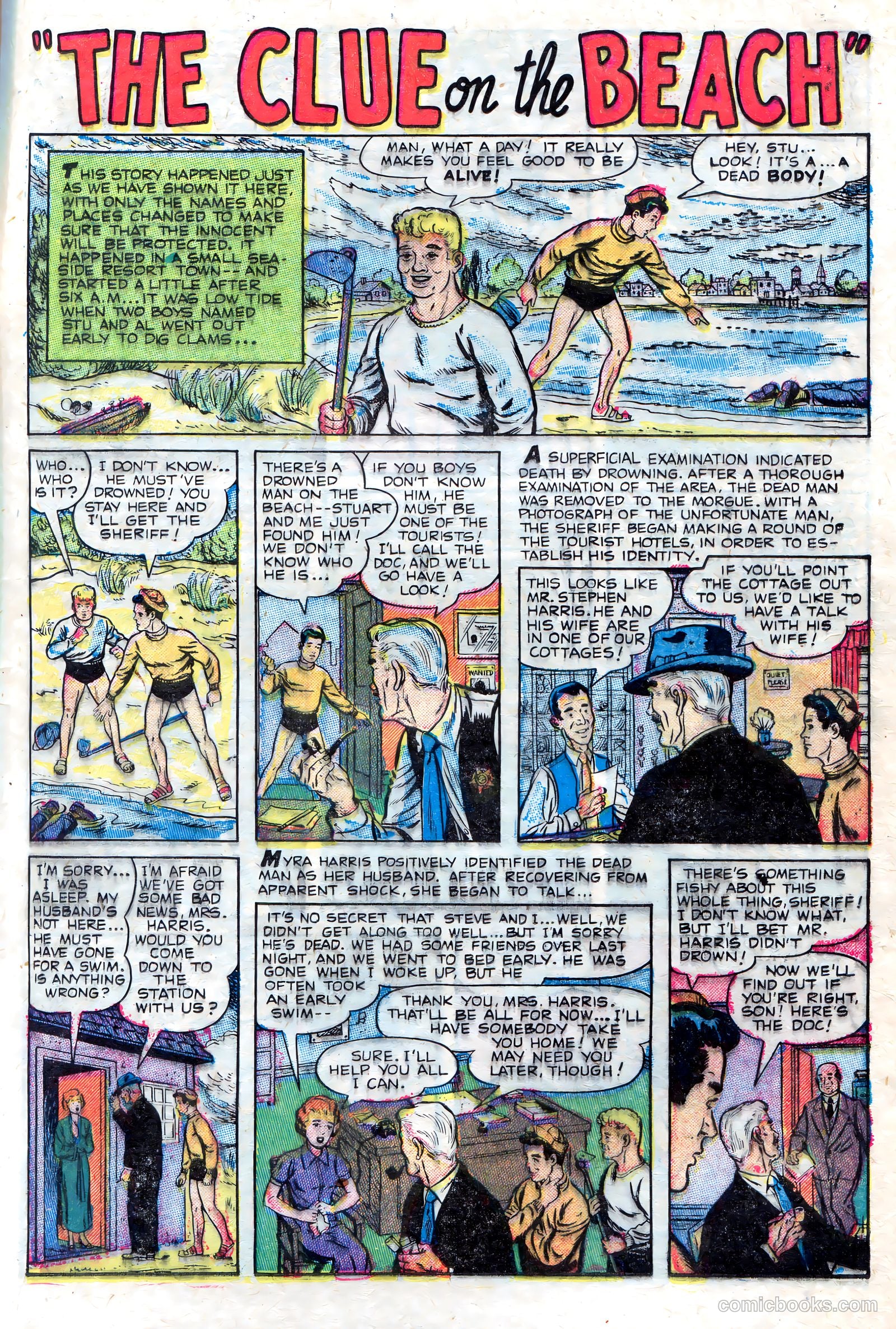Crime Does Not Pay #146 (1955) — page 13 of 36