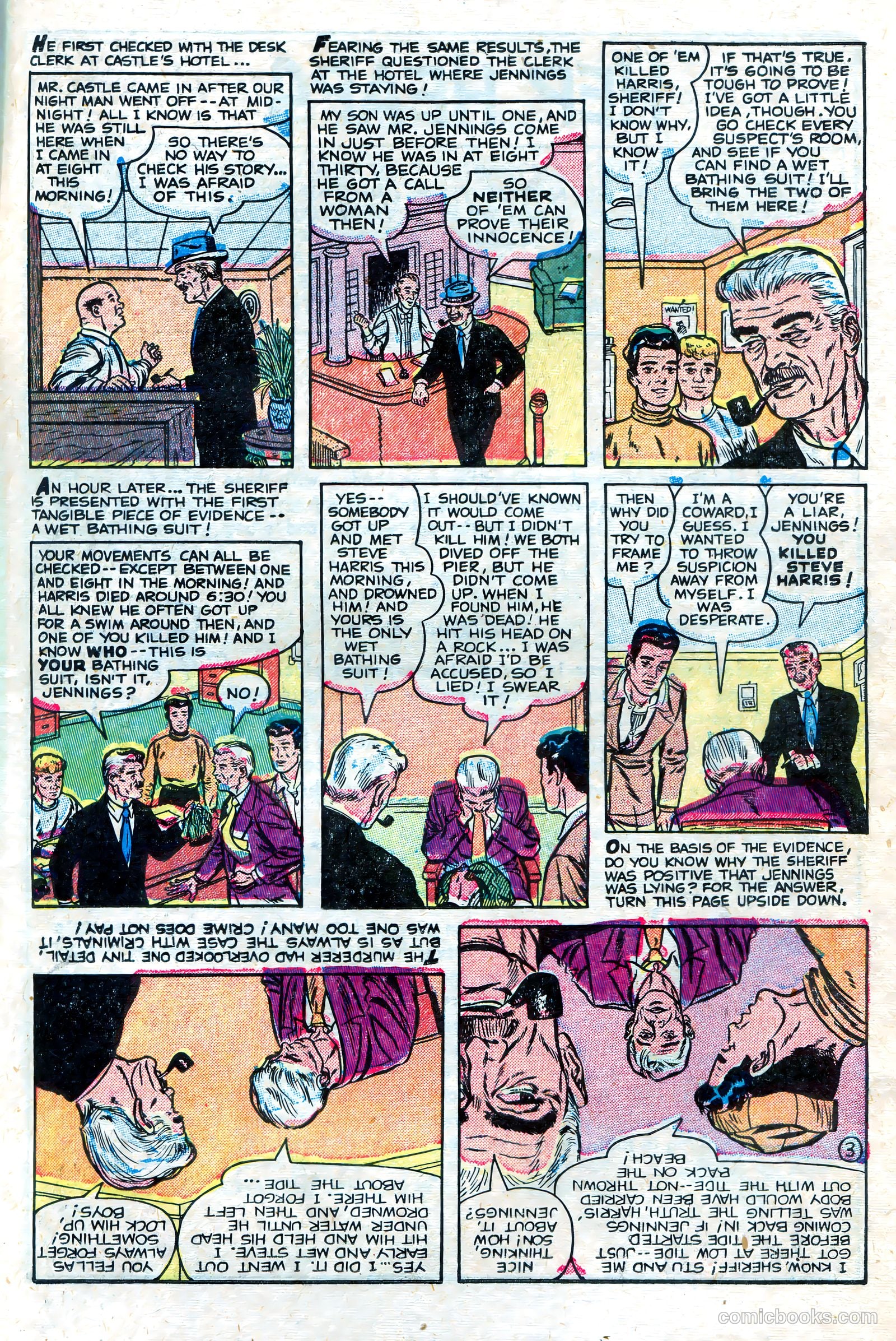 Crime Does Not Pay #146 (1955) — page 15 of 36