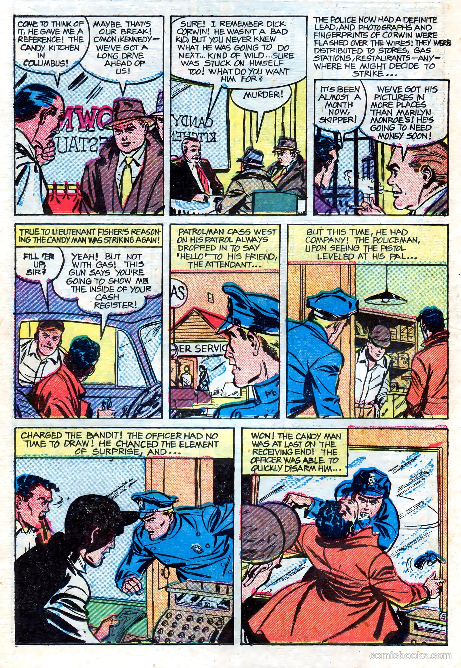 Crime Does Not Pay #146 (1955) — page 22 of 36