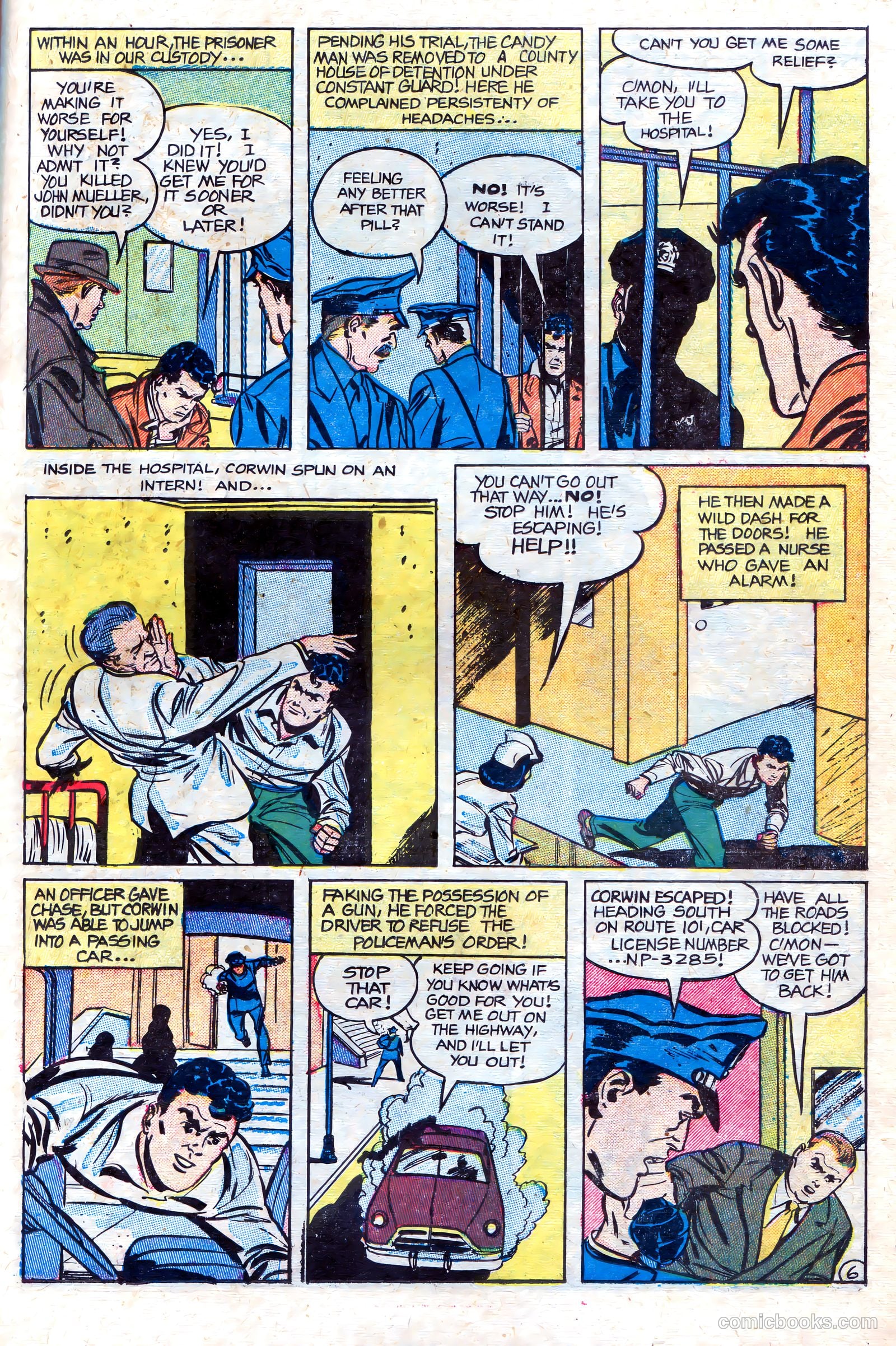Crime Does Not Pay #146 (1955) — page 23 of 36