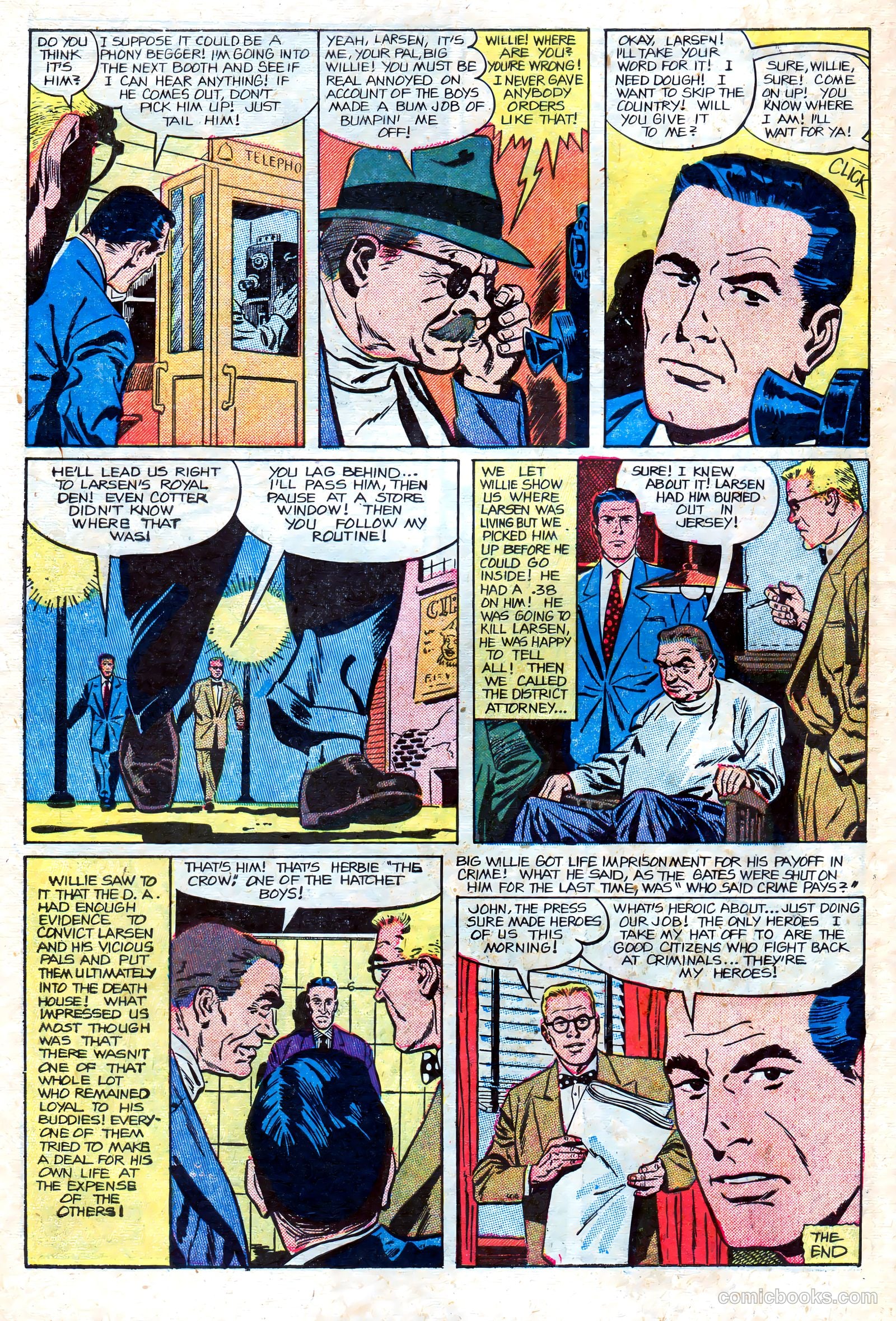 Crime Does Not Pay #146 (1955) — page 30 of 36