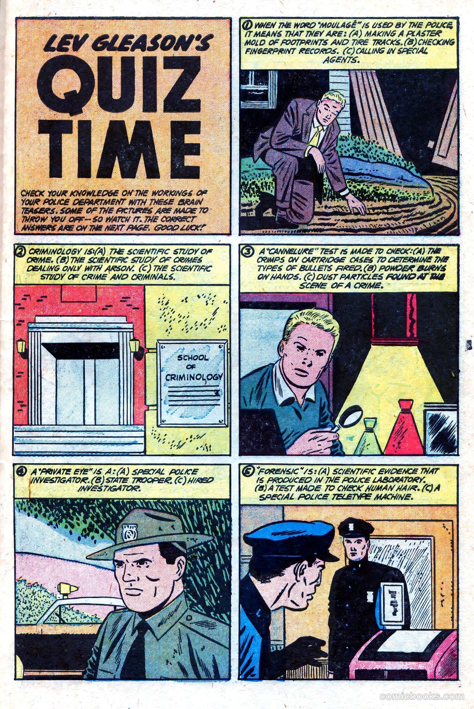 Crime Does Not Pay #146 (1955) — page 31 of 36