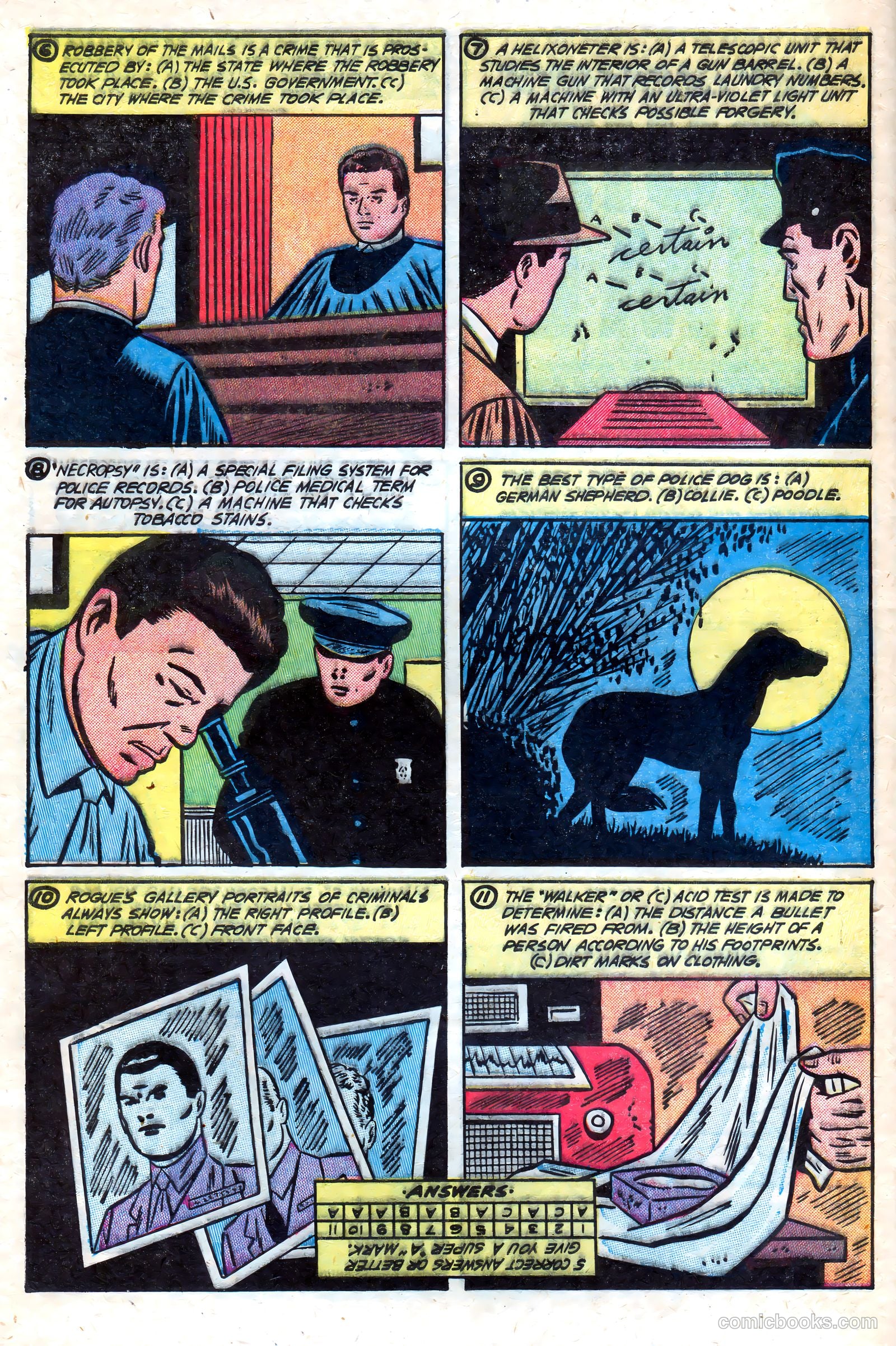 Crime Does Not Pay #146 (1955) — page 32 of 36