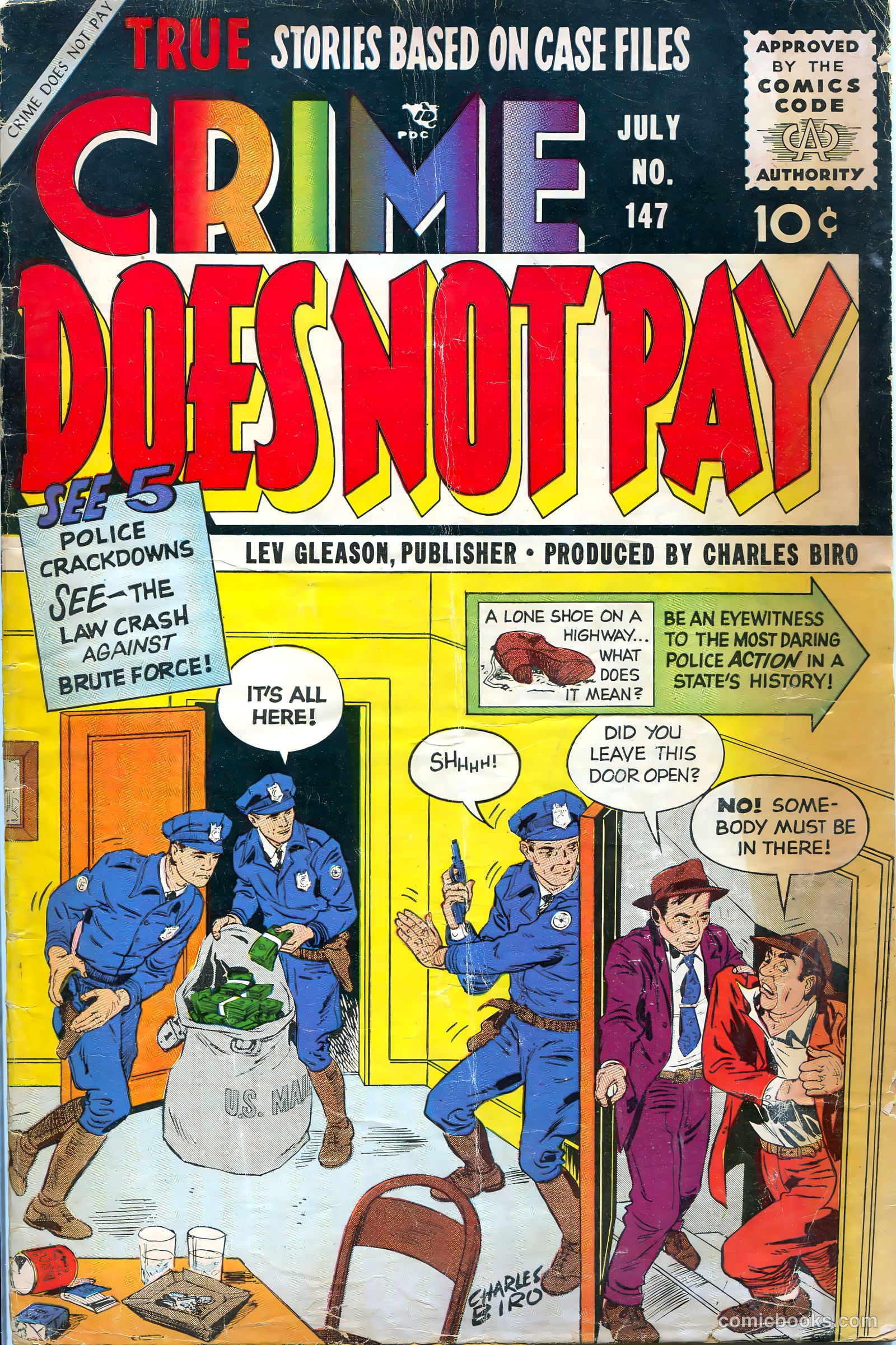 Crime Does Not Pay #147