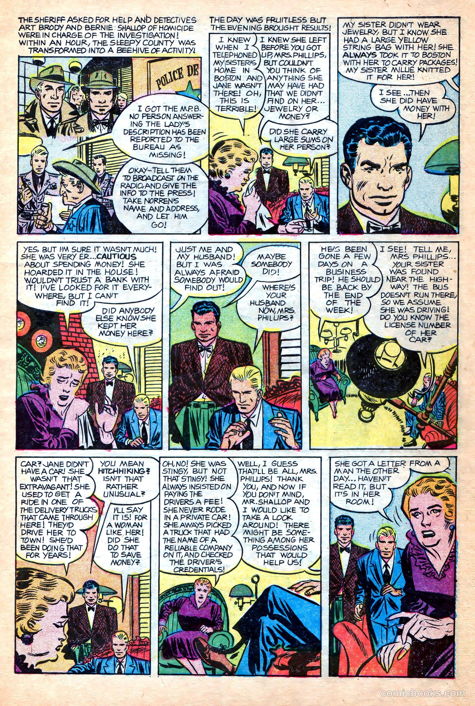 Crime Does Not Pay #147 (1955) — page 5 of 36
