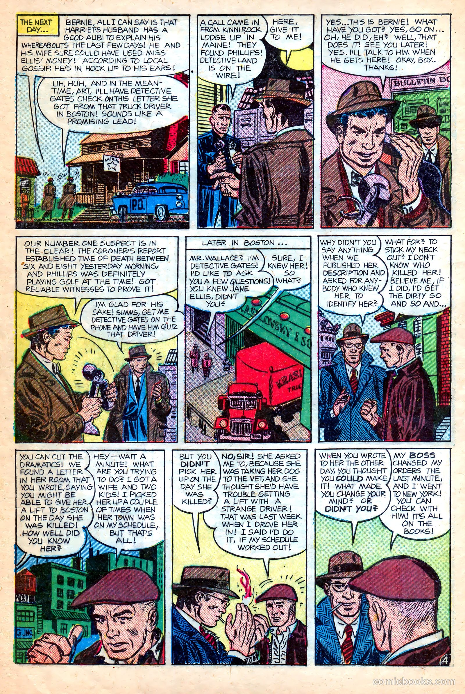 Crime Does Not Pay #147 (1955) — page 6 of 36