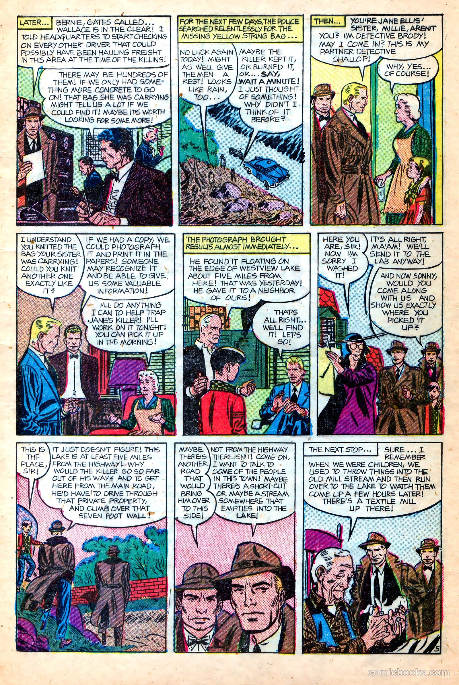 Crime Does Not Pay #147 (1955) — page 7 of 36
