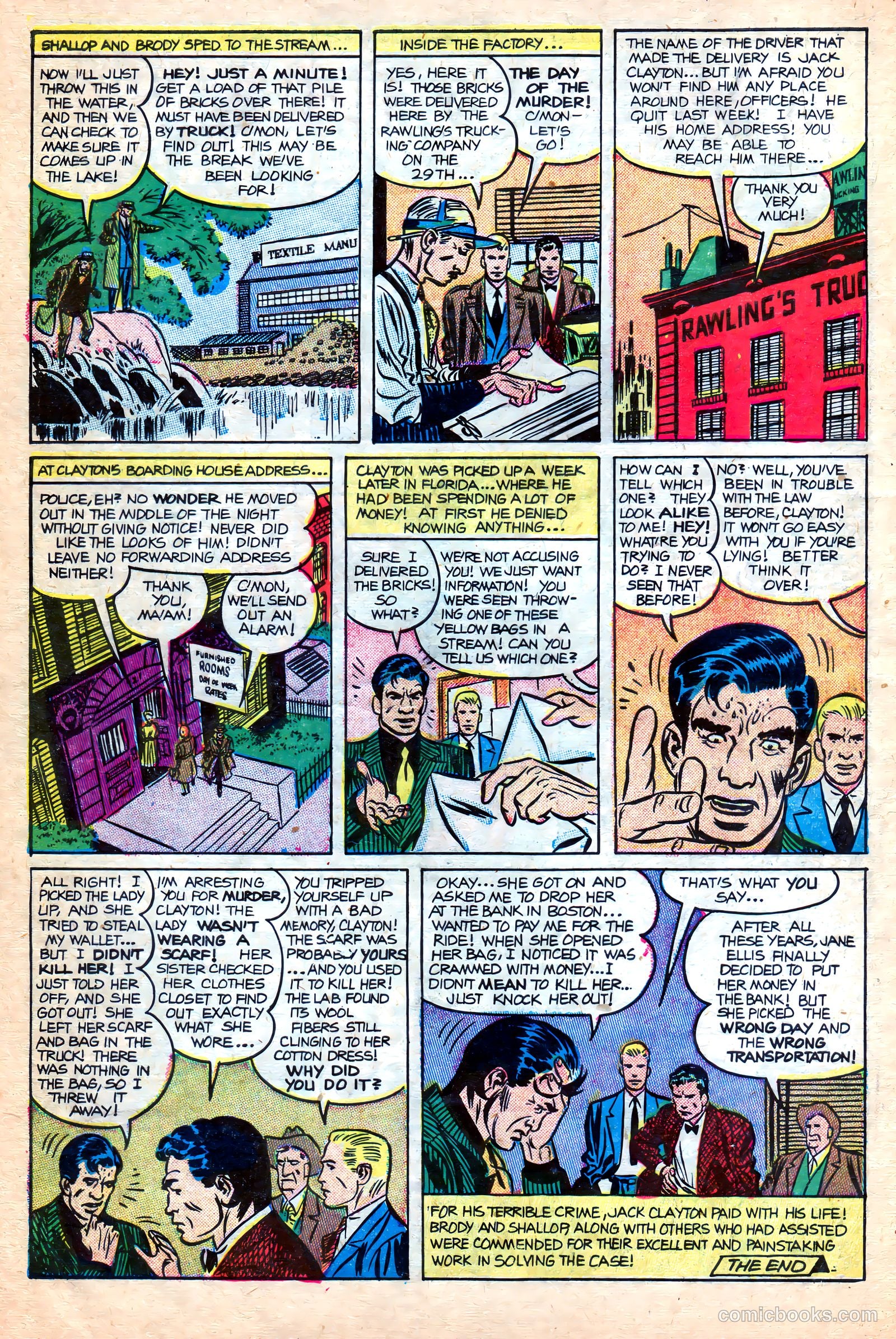 Crime Does Not Pay #147 (1955) — page 8 of 36