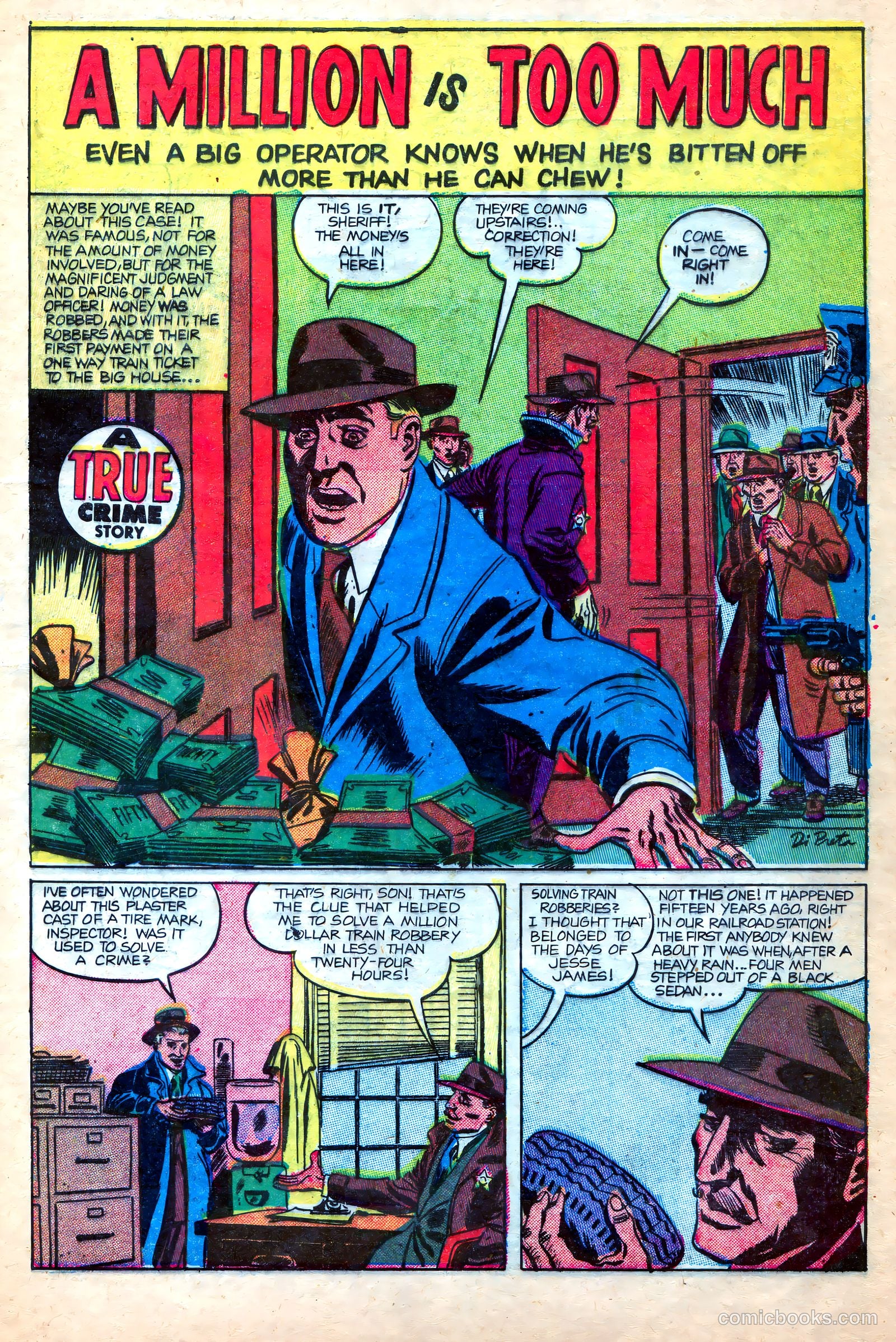 Crime Does Not Pay #147 (1955) — page 9 of 36