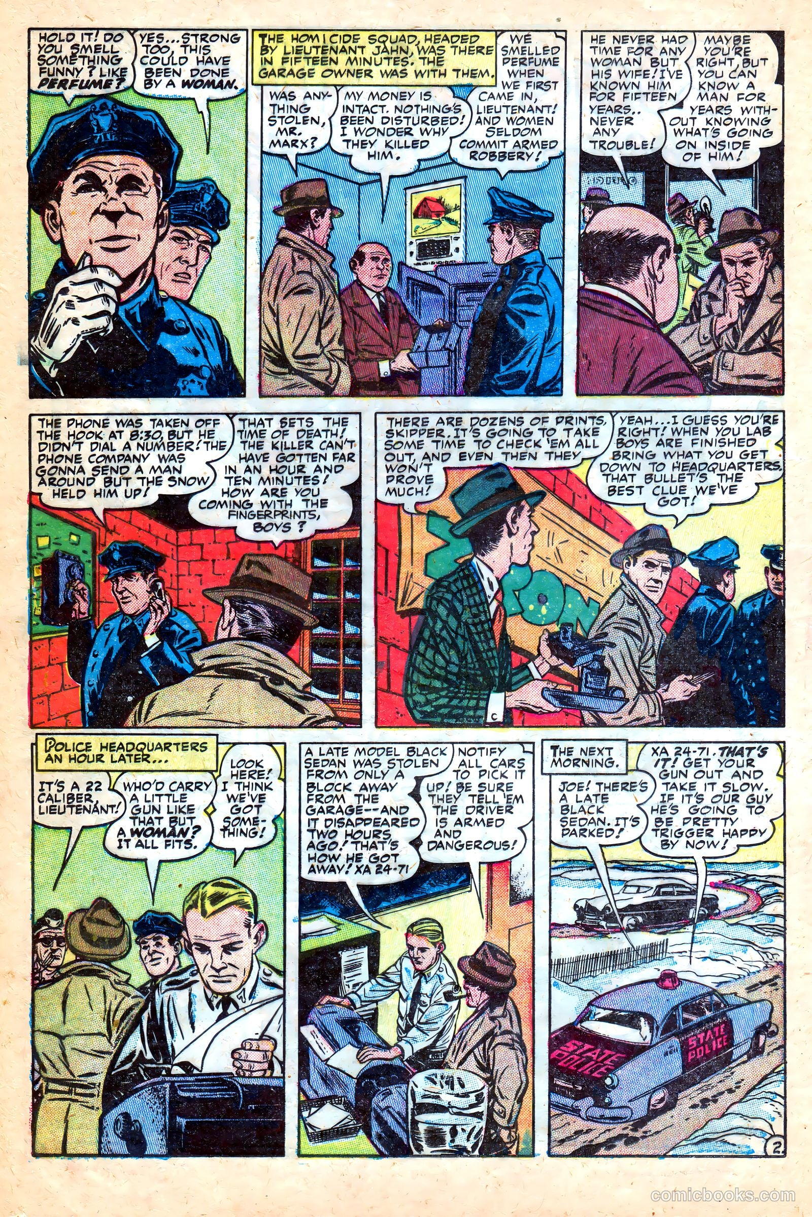 Crime Does Not Pay #147 (1955) — page 14 of 36