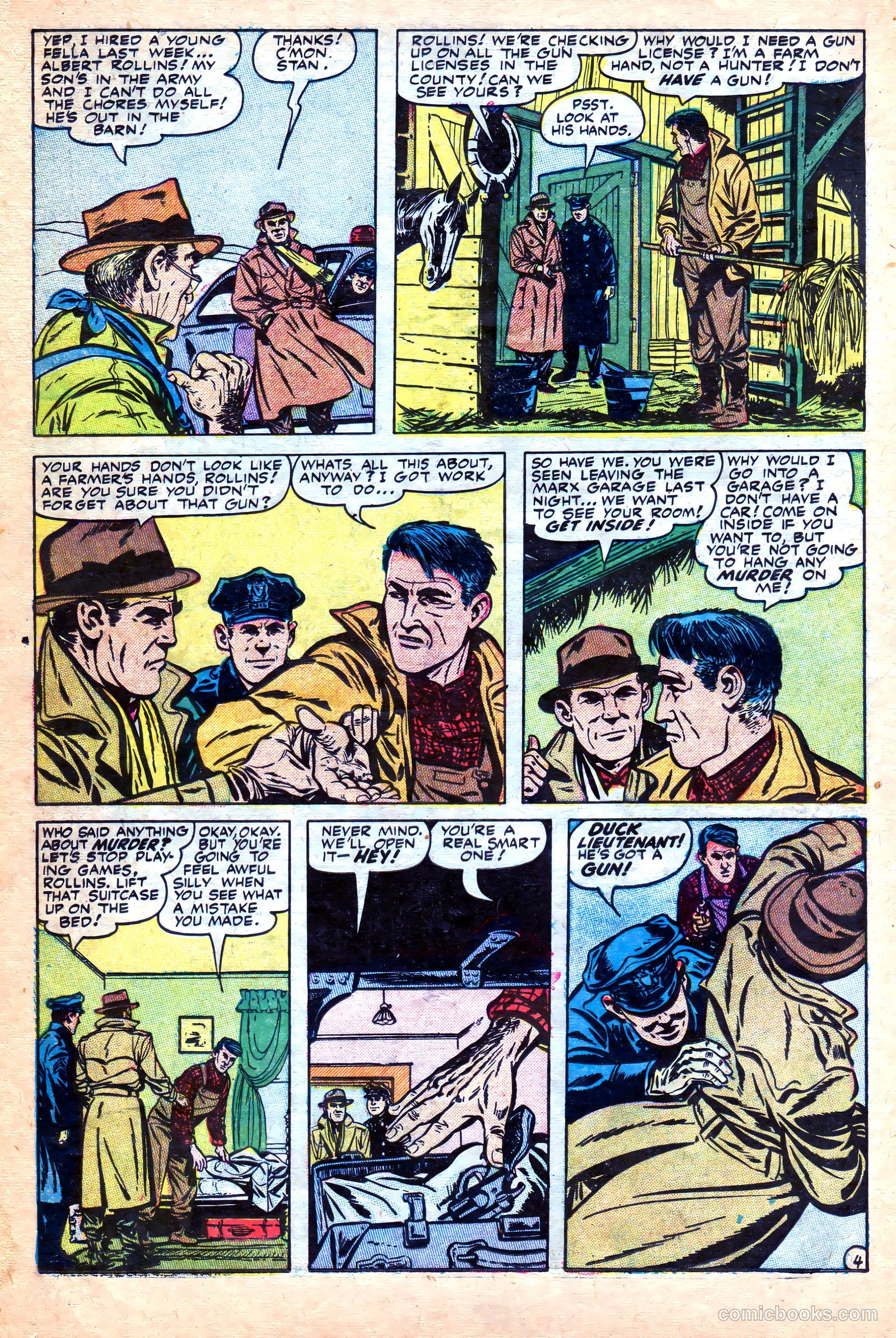 Crime Does Not Pay #147 (1955) — page 16 of 36
