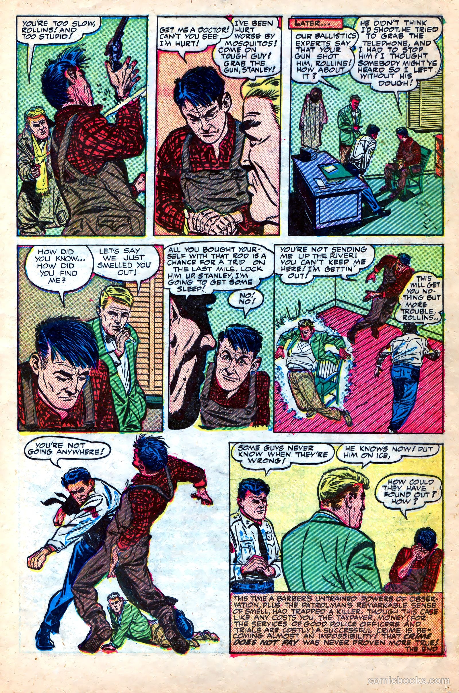 Crime Does Not Pay #147 (1955) — page 17 of 36