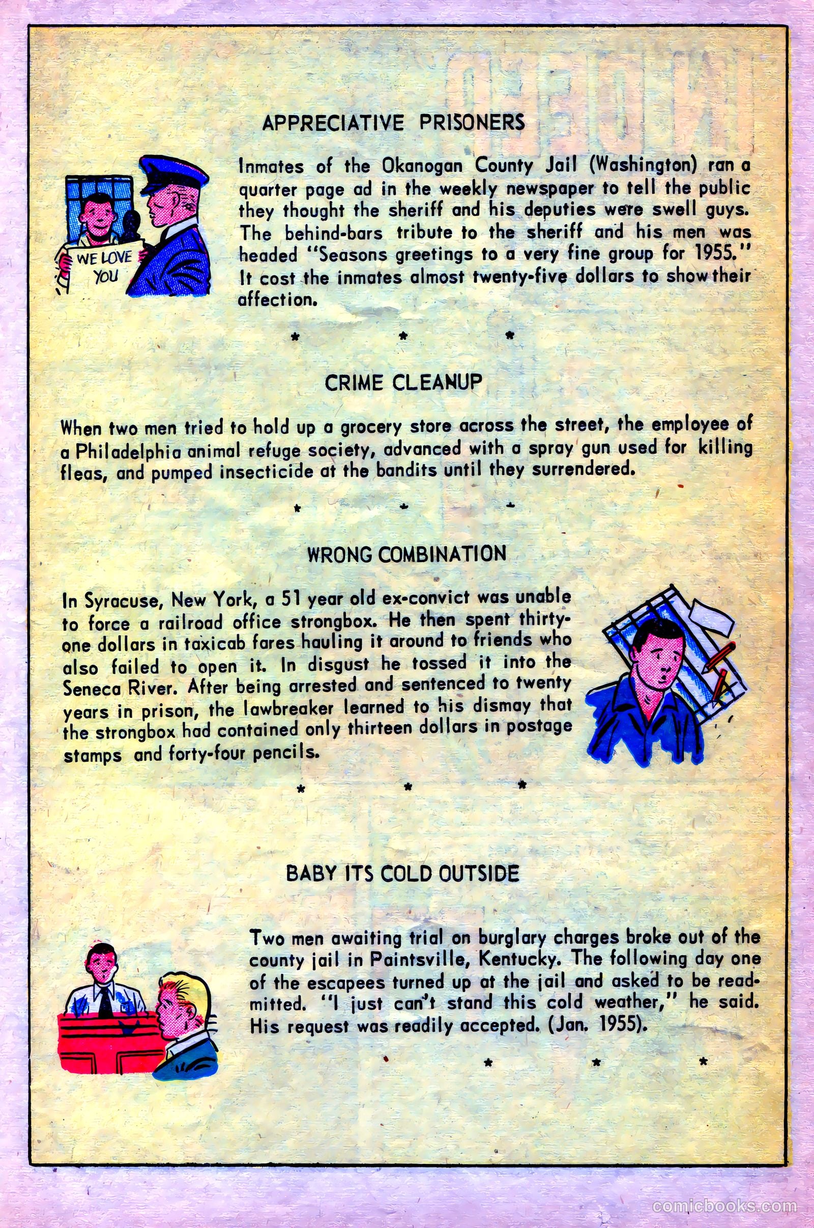 Crime Does Not Pay #147 (1955) — page 19 of 36
