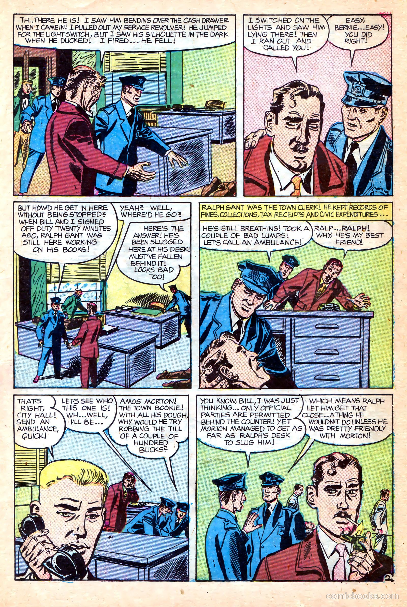 Crime Does Not Pay #147 (1955) — page 21 of 36