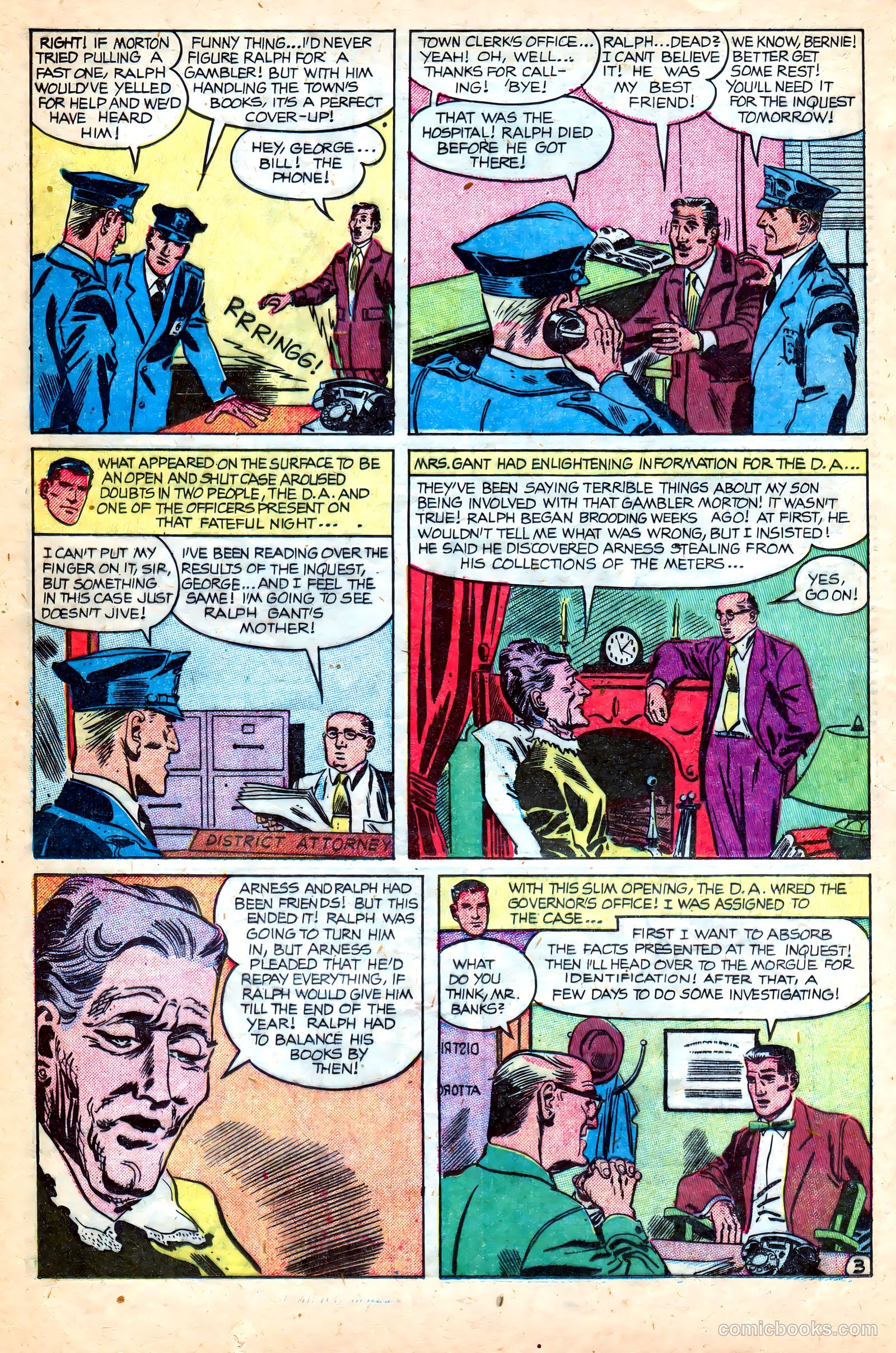Crime Does Not Pay #147 (1955) — page 22 of 36