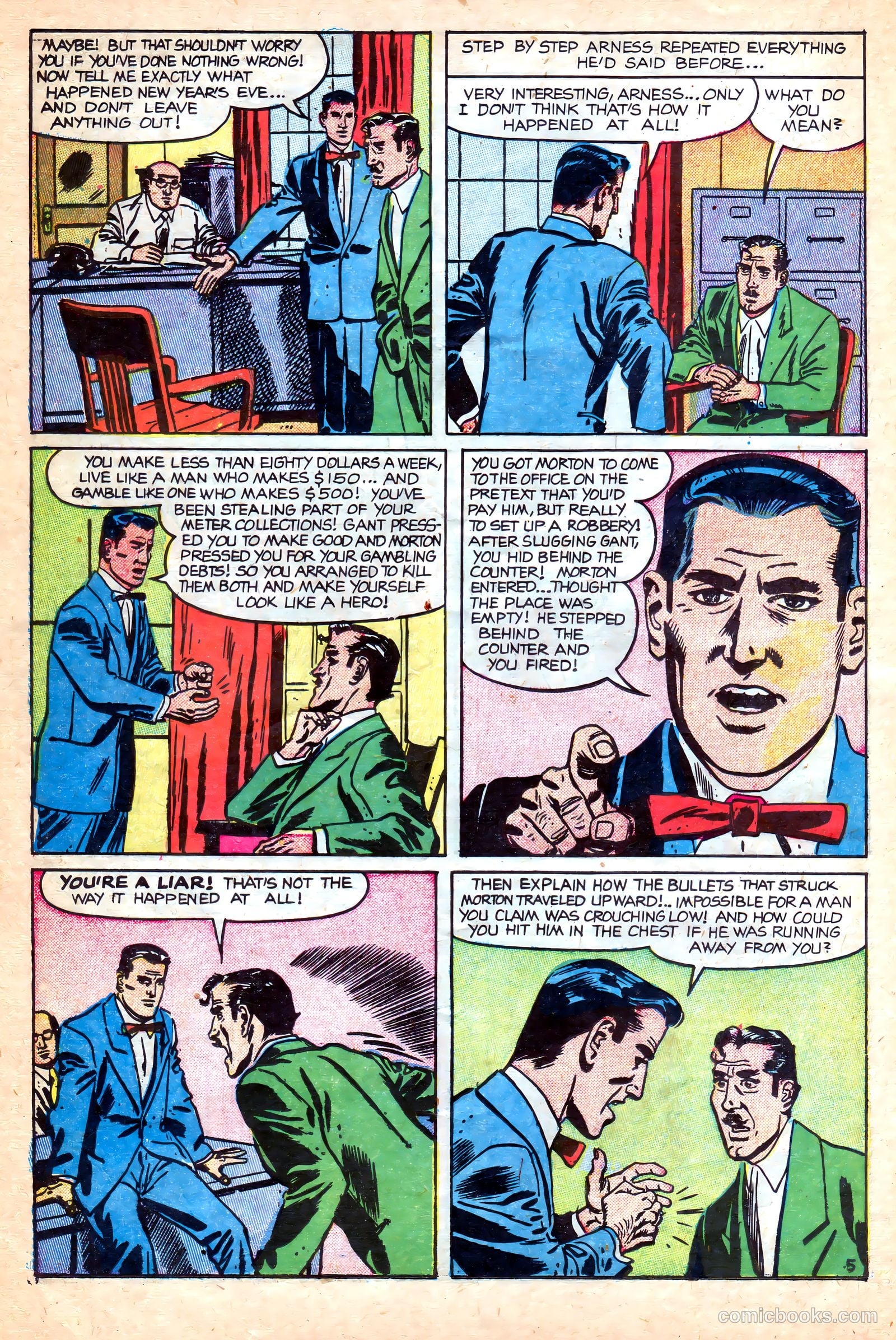Crime Does Not Pay #147 (1955) — page 24 of 36