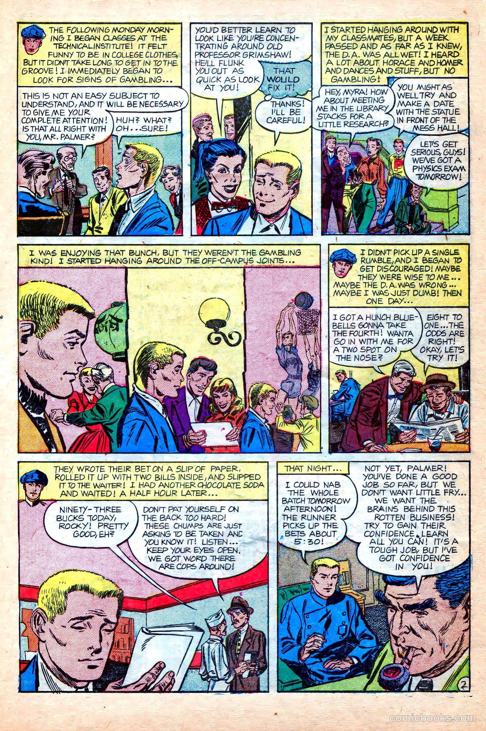 Crime Does Not Pay #147 (1955) — page 27 of 36