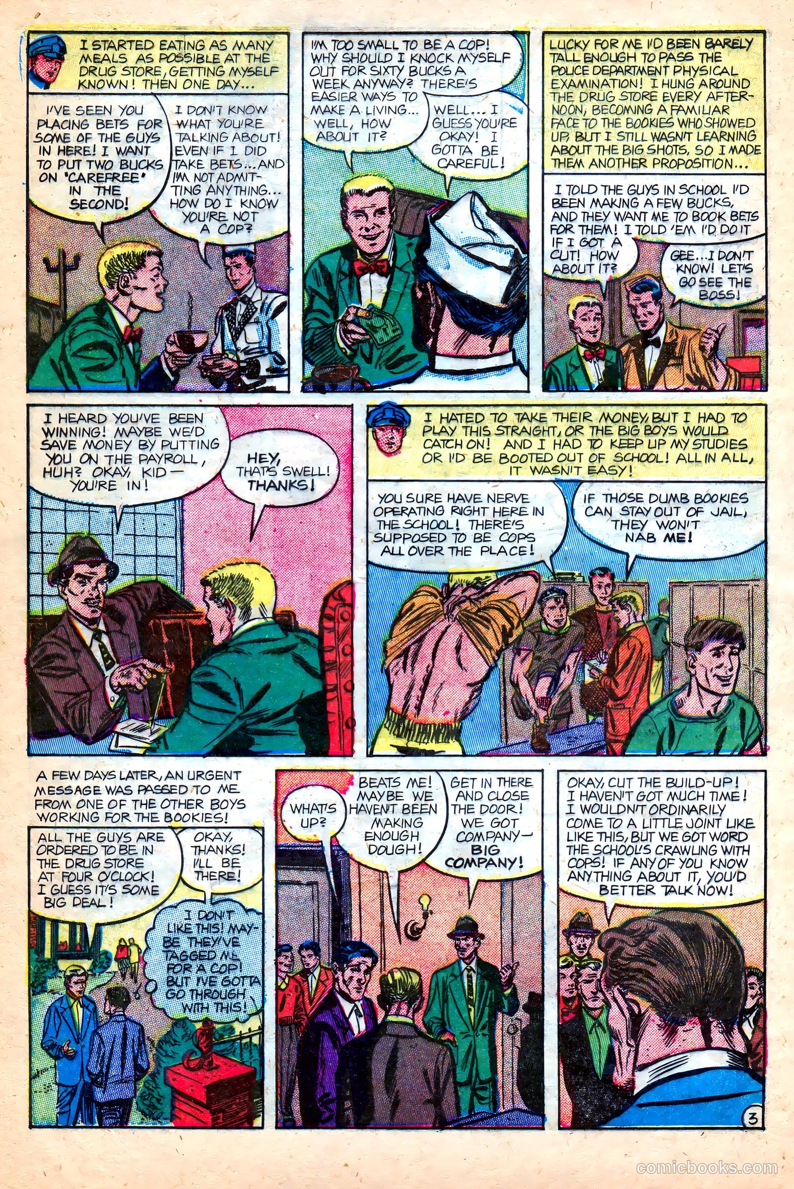 Crime Does Not Pay #147 (1955) — page 28 of 36