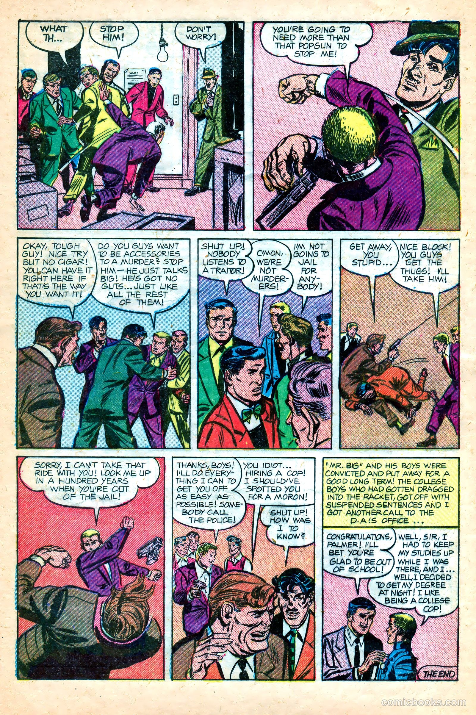 Crime Does Not Pay #147 (1955) — page 30 of 36