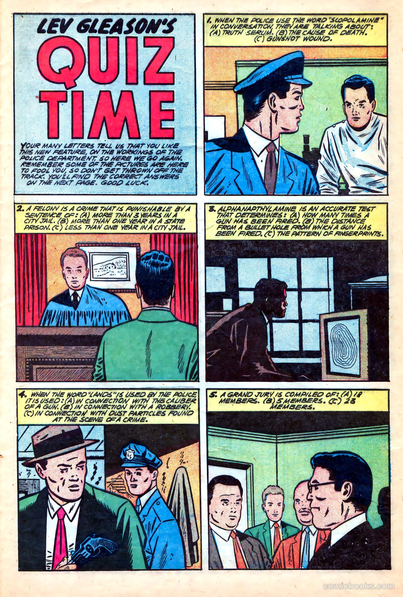 Crime Does Not Pay #147 (1955) — page 31 of 36