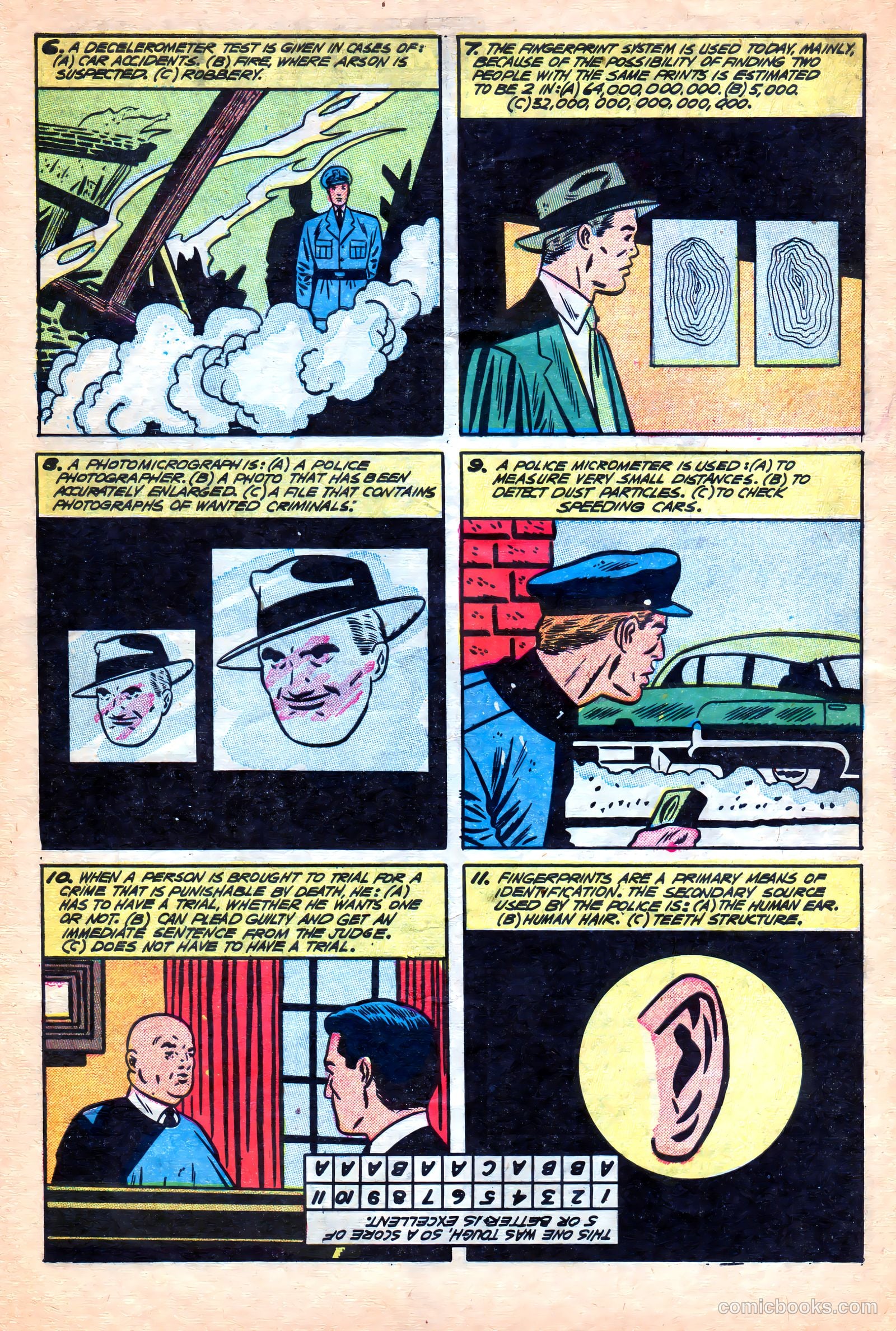 Crime Does Not Pay #147 (1955) — page 32 of 36