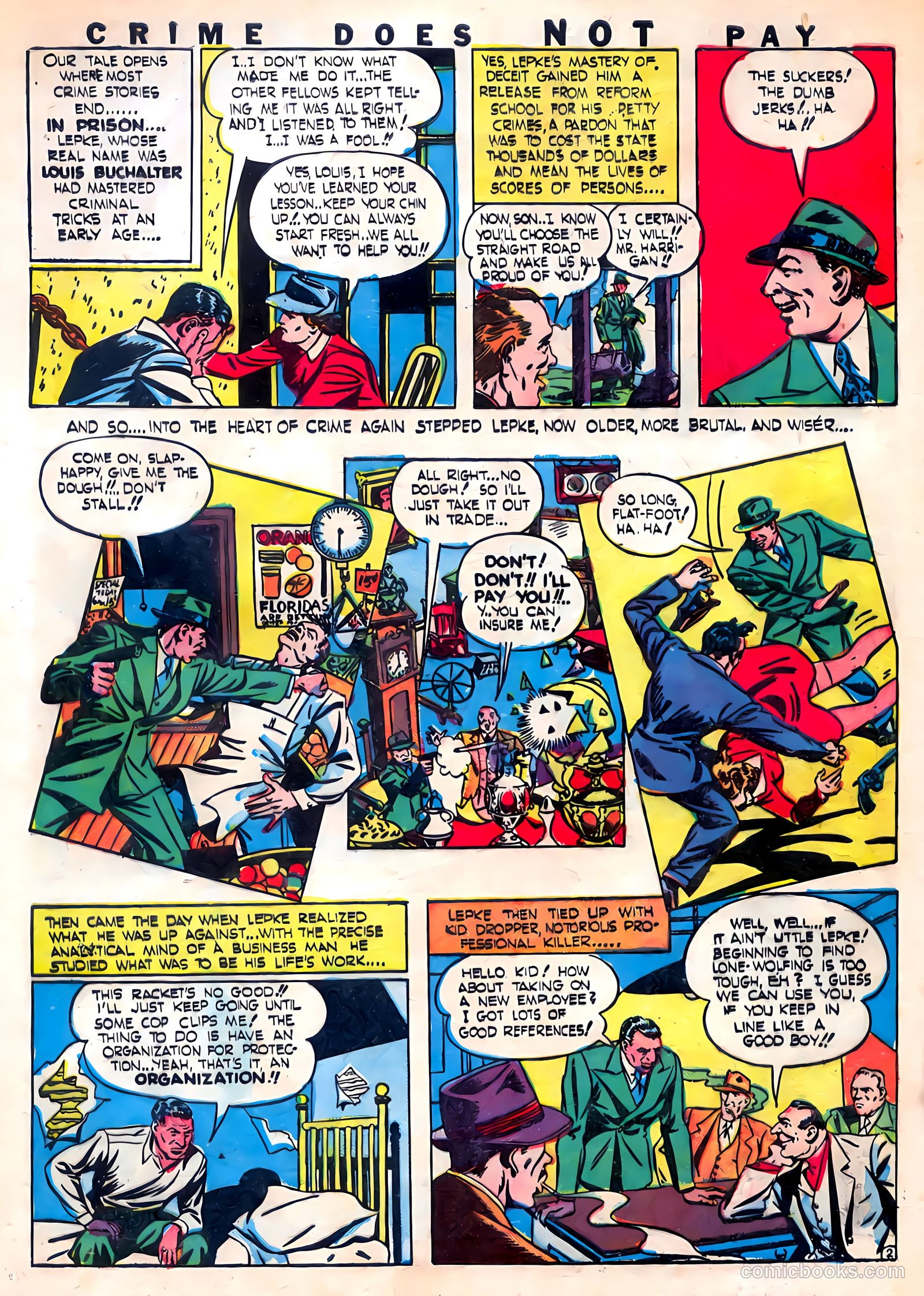 Crime Does Not Pay #22 (1942) — page 4 of 68
