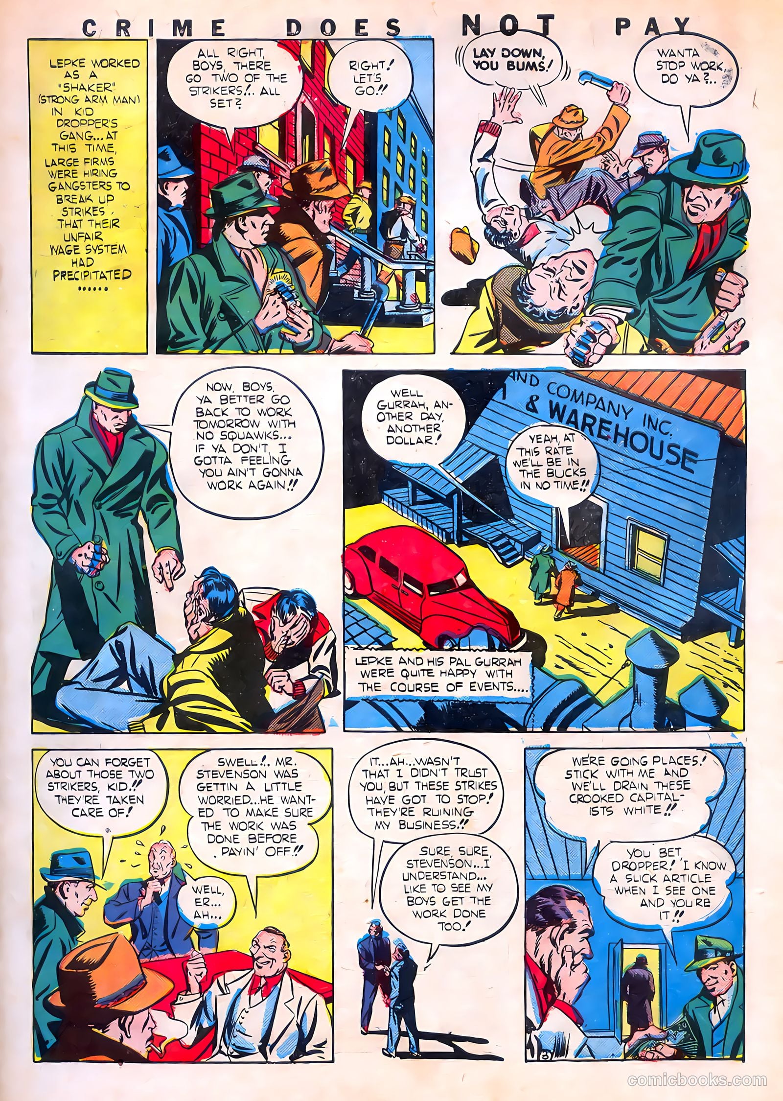 Crime Does Not Pay #22 (1942) — page 5 of 68