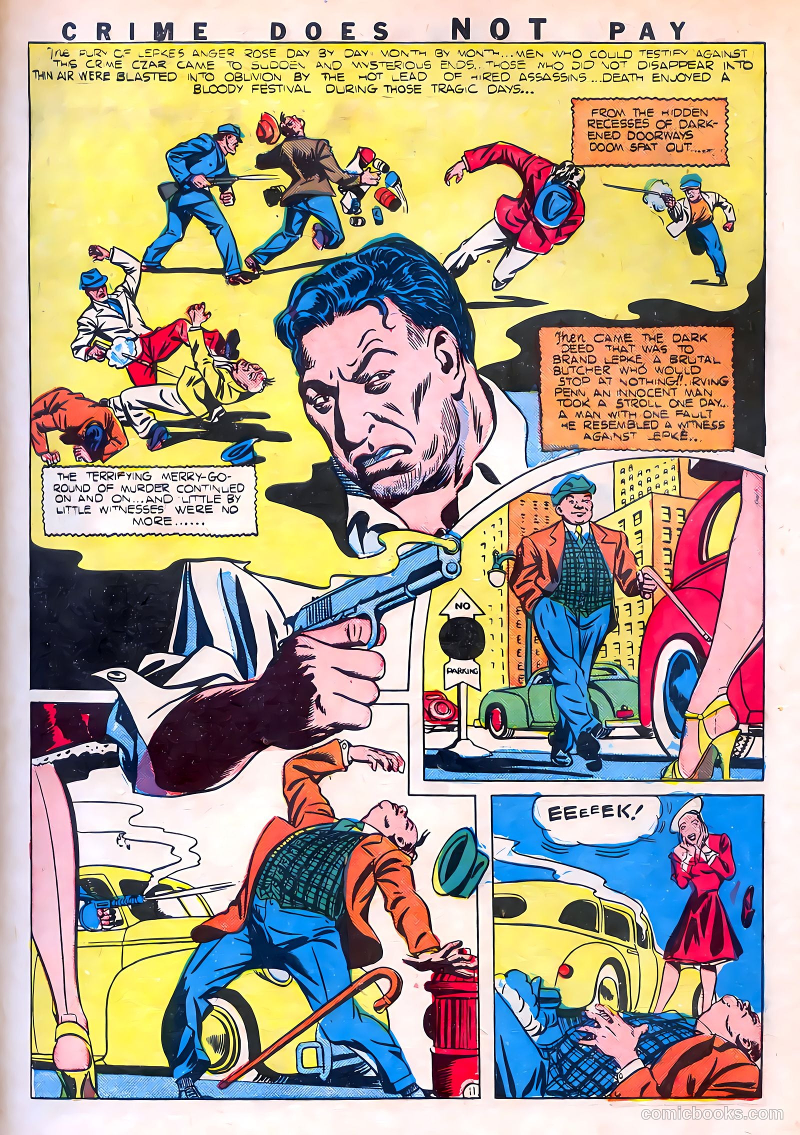Crime Does Not Pay #22 (1942) — page 13 of 68