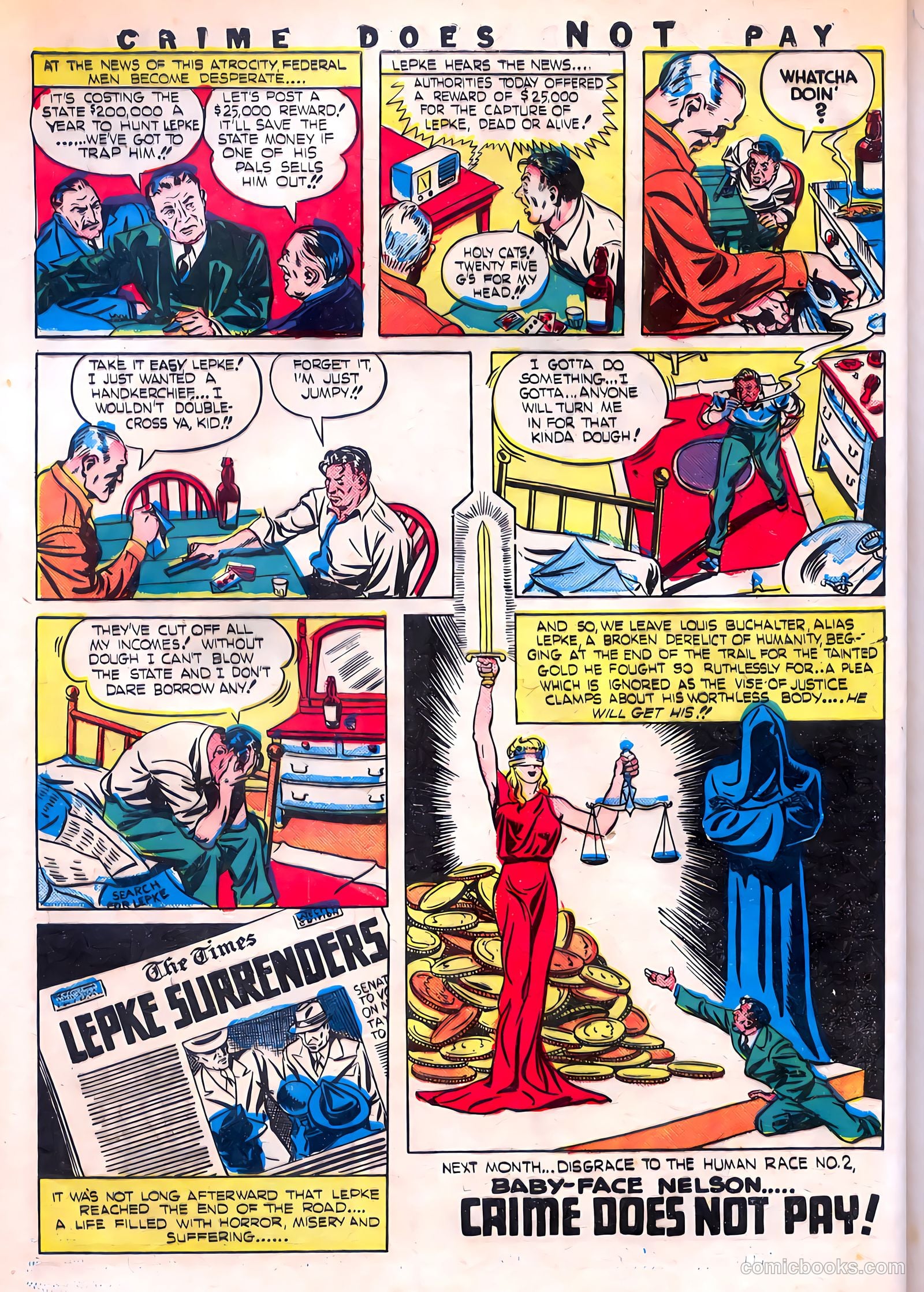 Crime Does Not Pay #22 (1942) — page 14 of 68