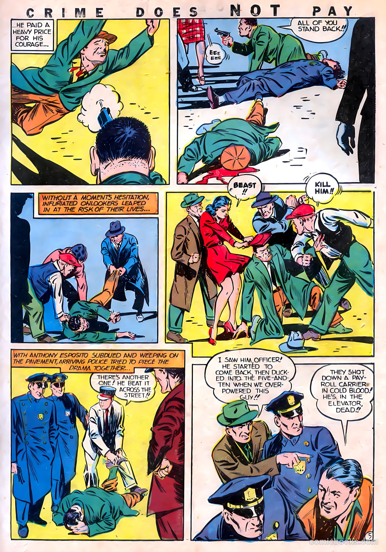 Crime Does Not Pay #22 (1942) — page 29 of 68