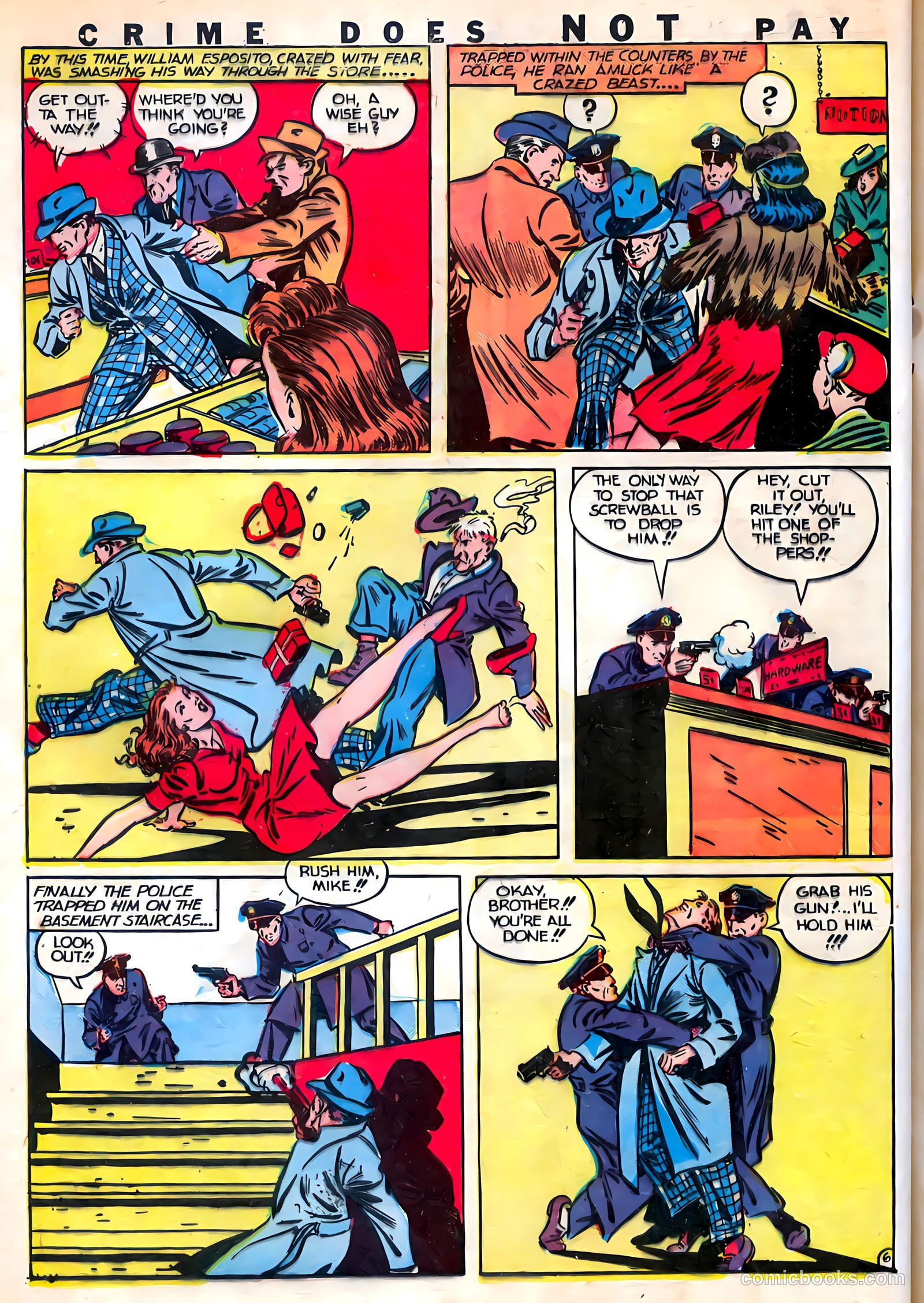 Crime Does Not Pay #22 (1942) — page 30 of 68