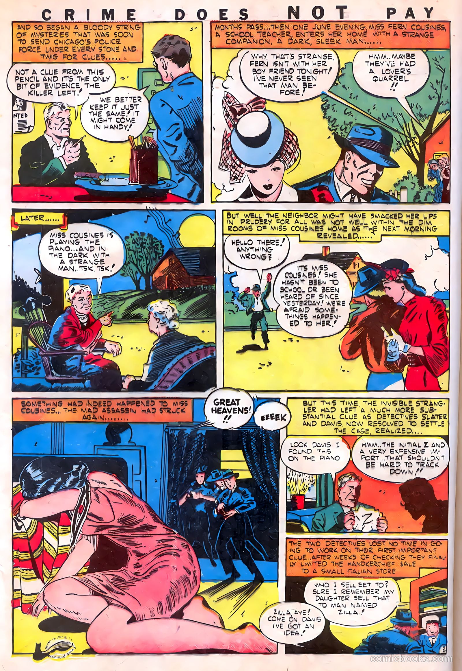 Crime Does Not Pay #22 (1942) — page 38 of 68