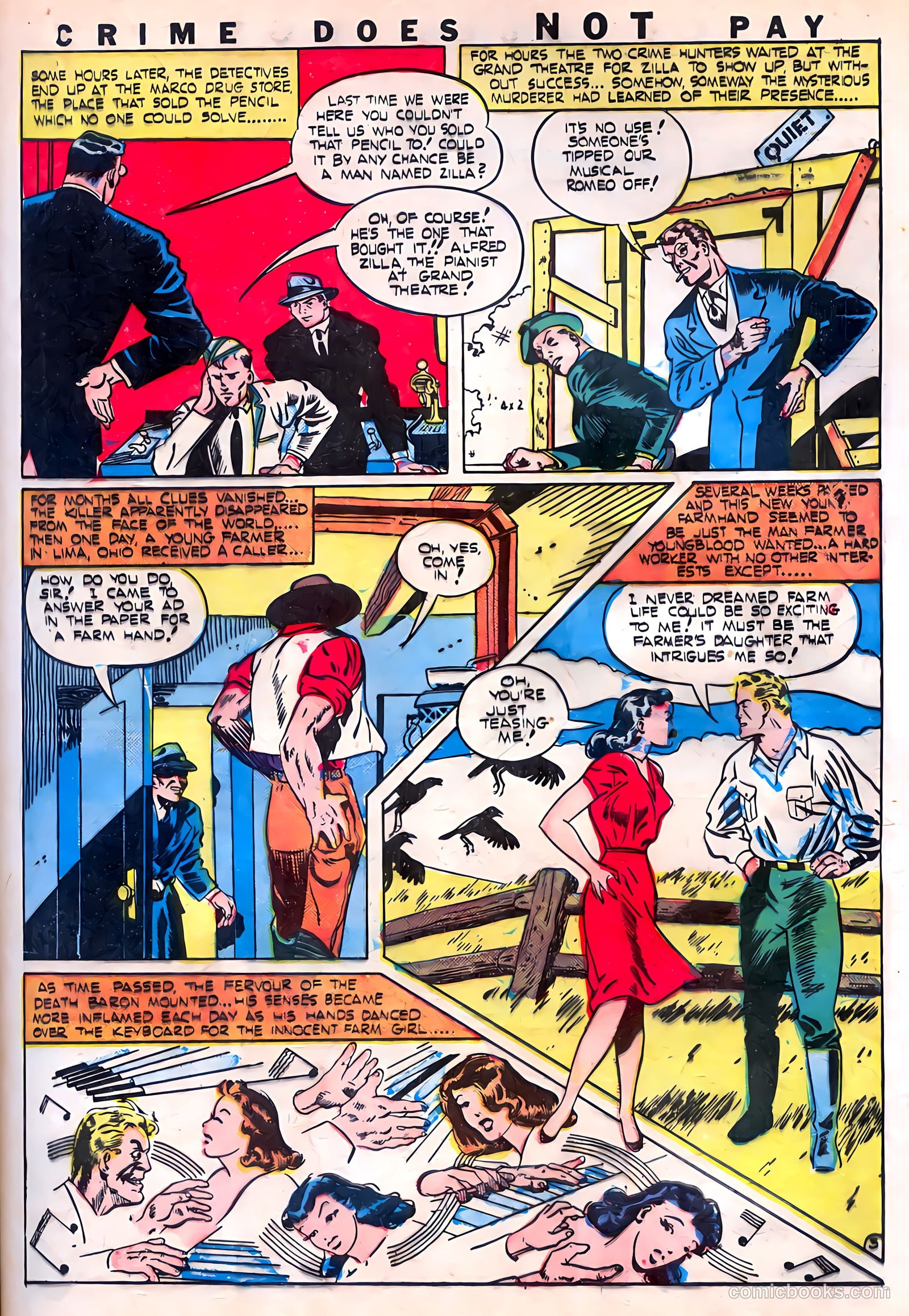 Crime Does Not Pay #22 (1942) — page 39 of 68