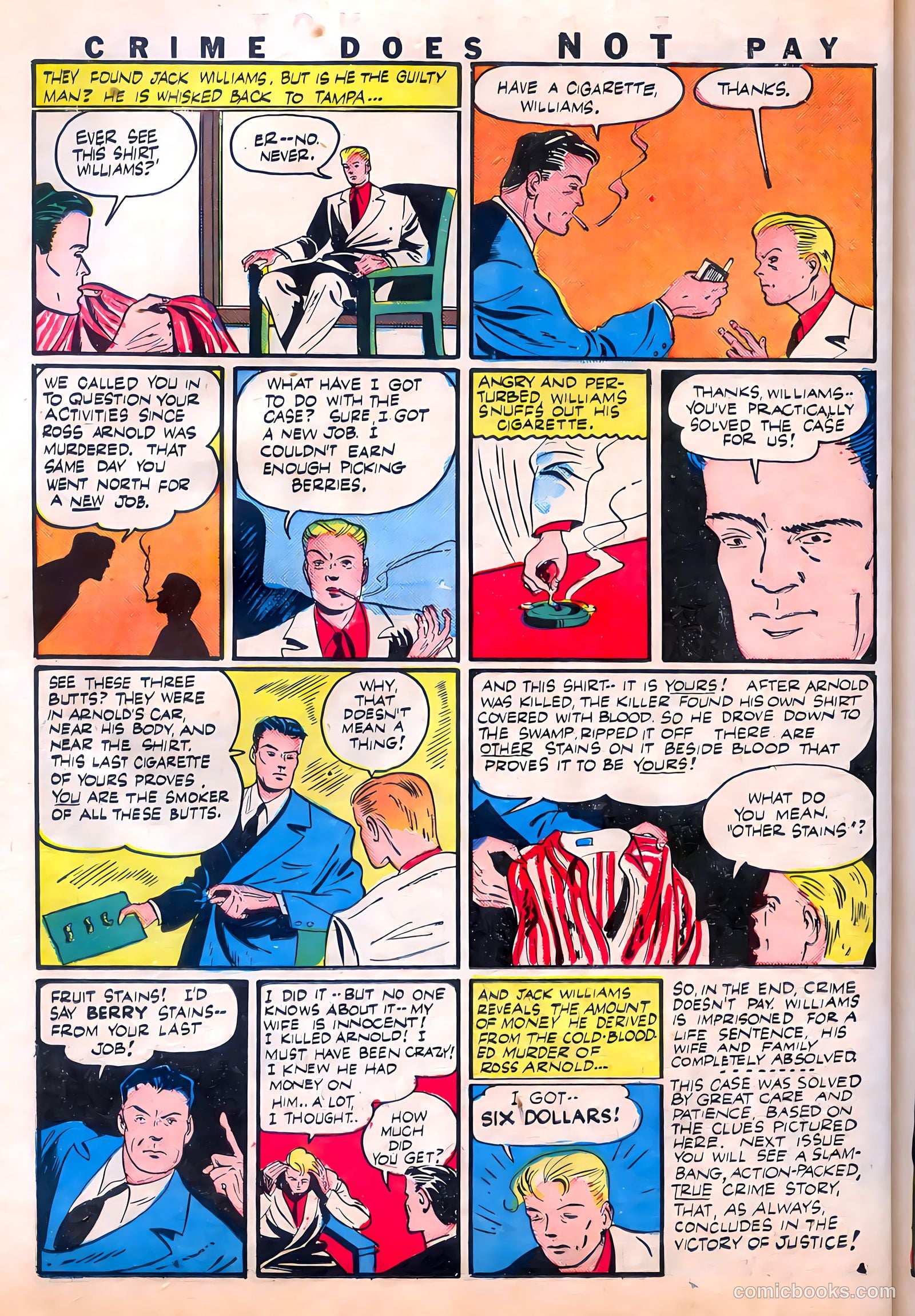 Crime Does Not Pay #22 (1942) — page 48 of 68